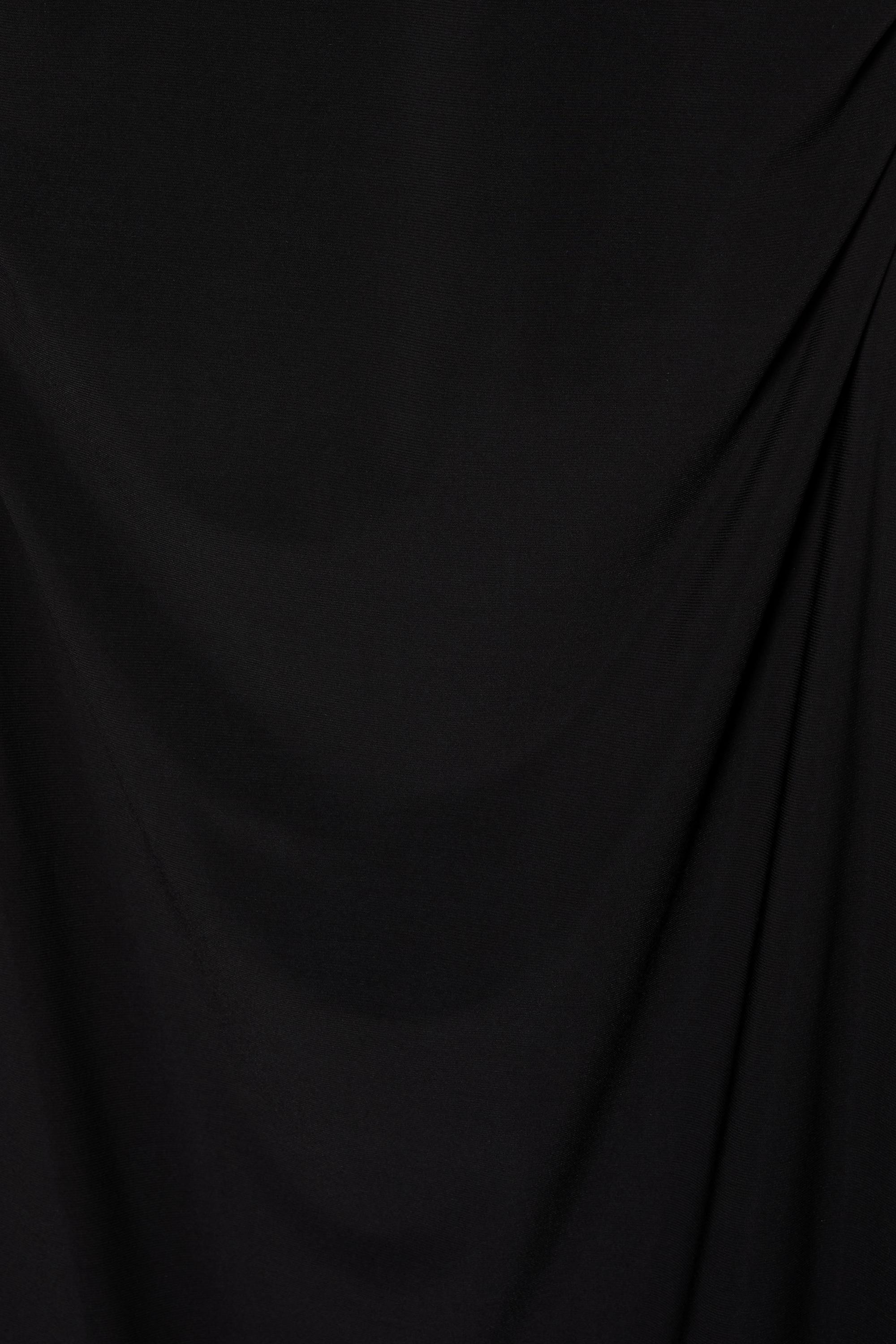 Open back midi dress — Black