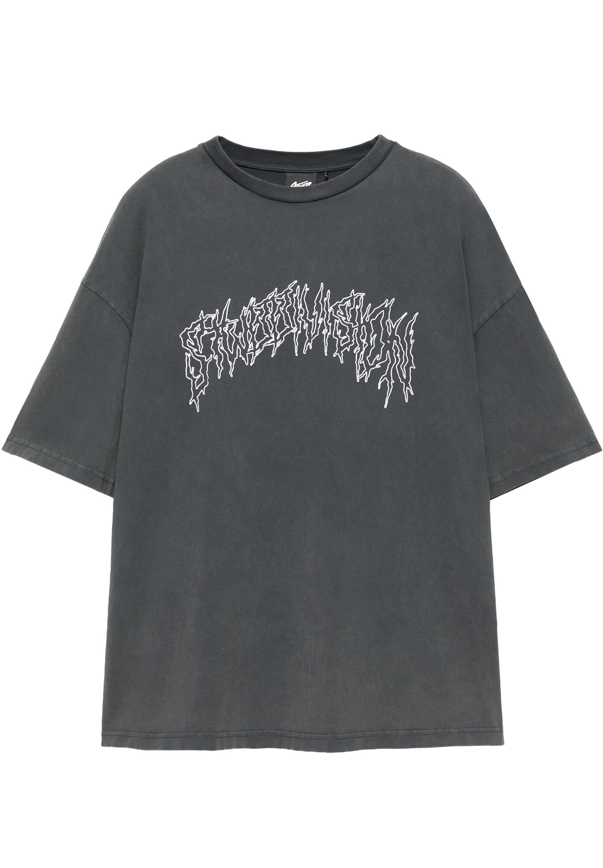 Acid wash STWD T-shirt — Black