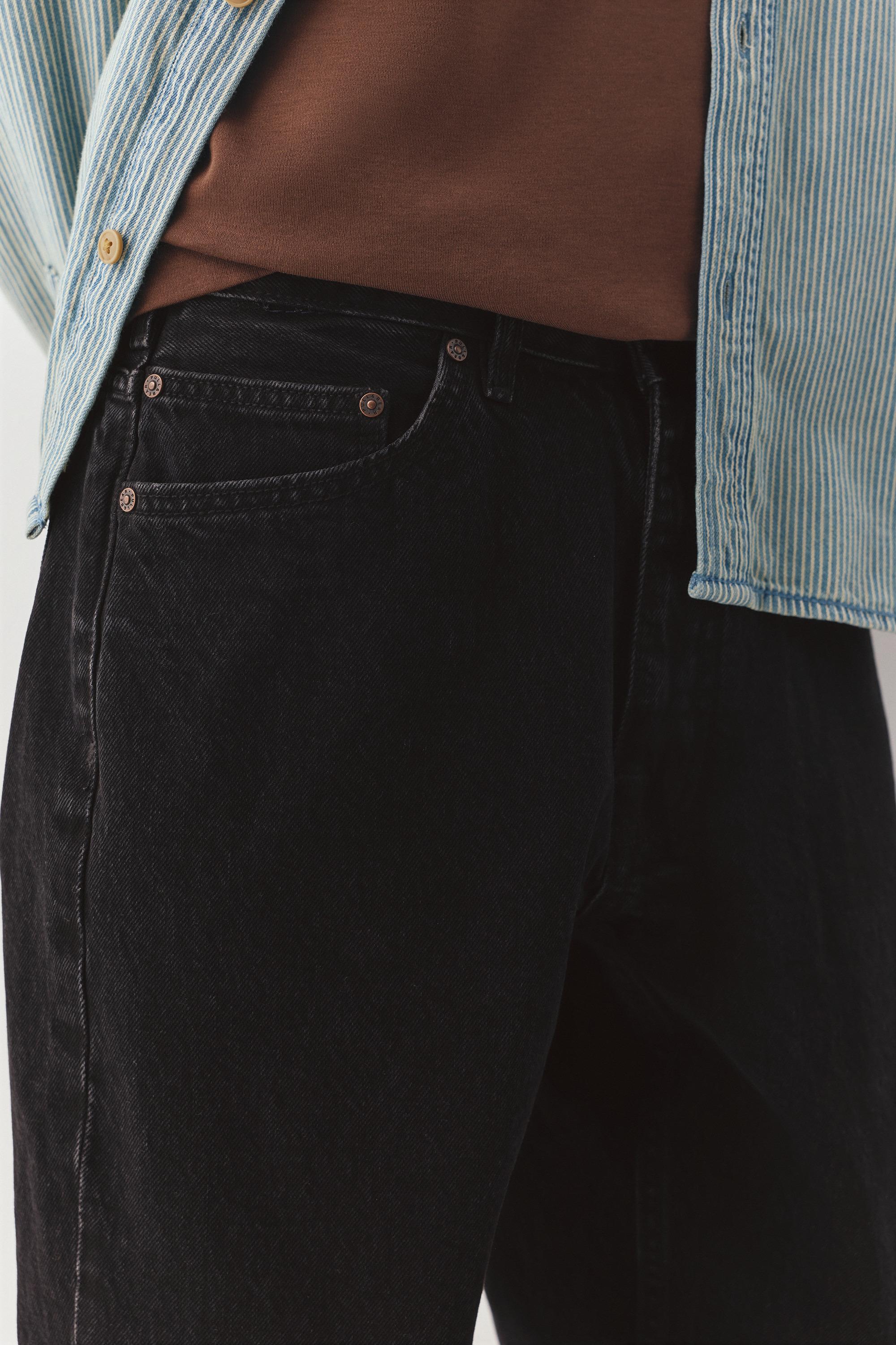 Standard jeans — Faded black