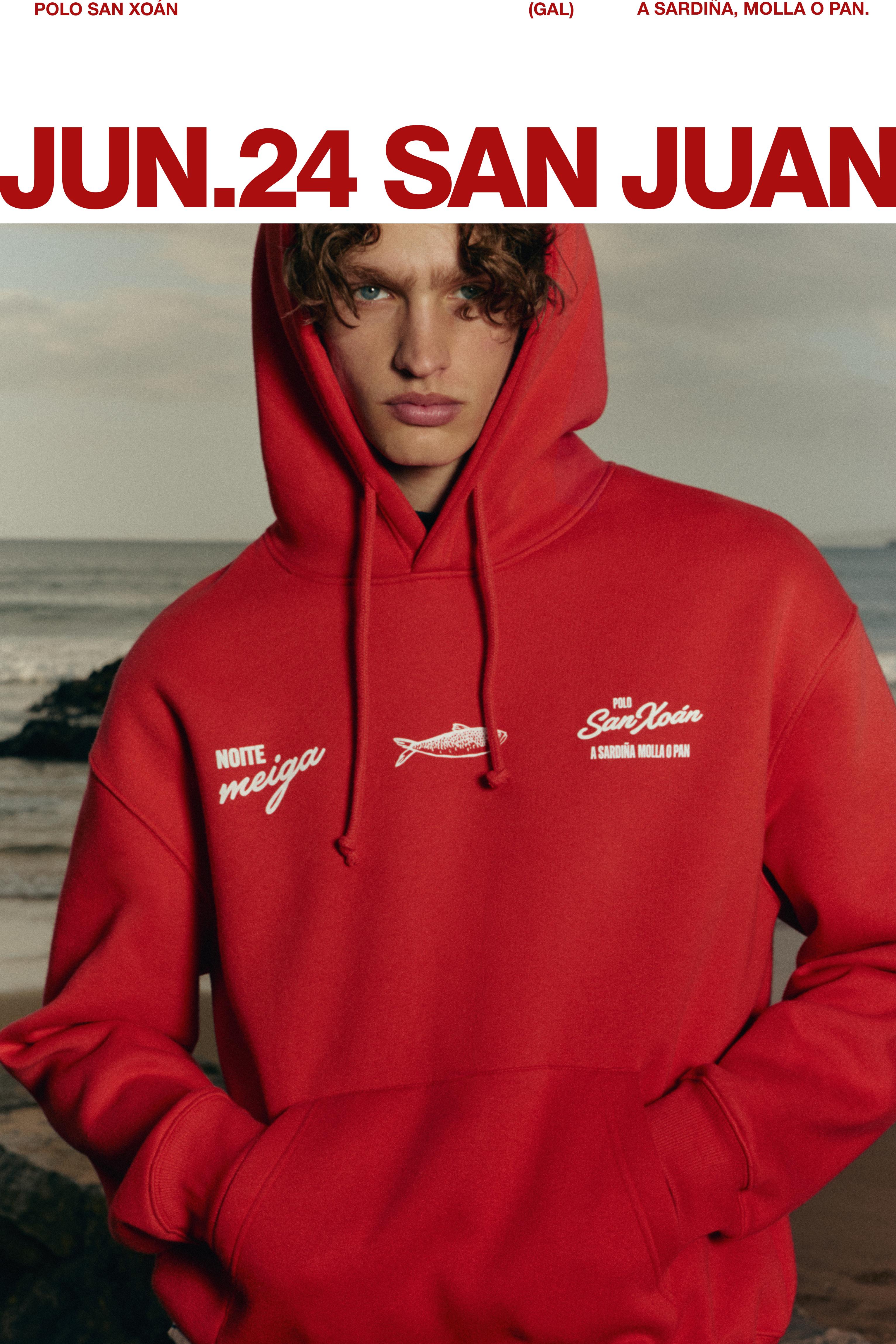 San Xoán hoodie — Red