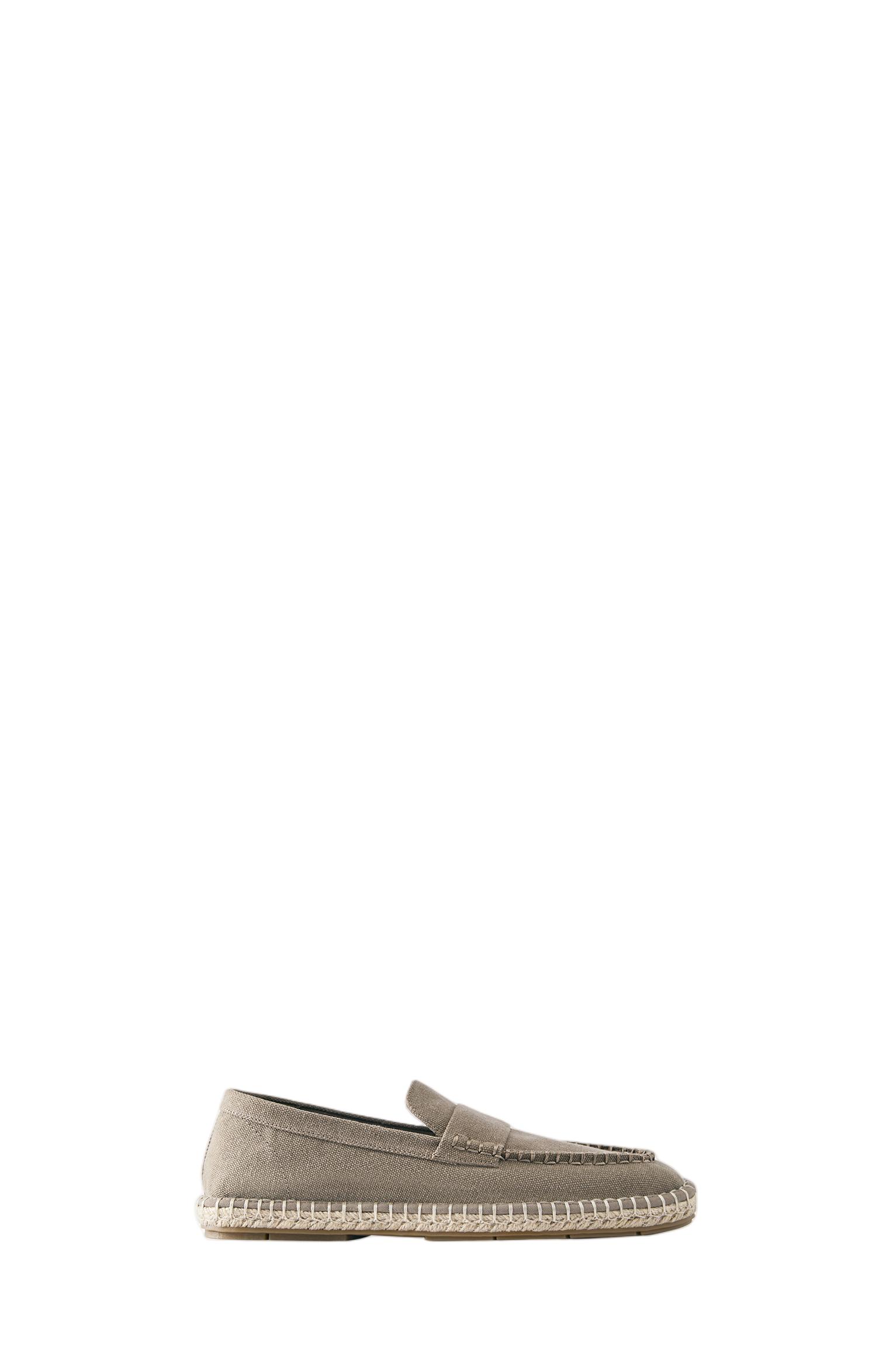 Jute espadrilles — Brown