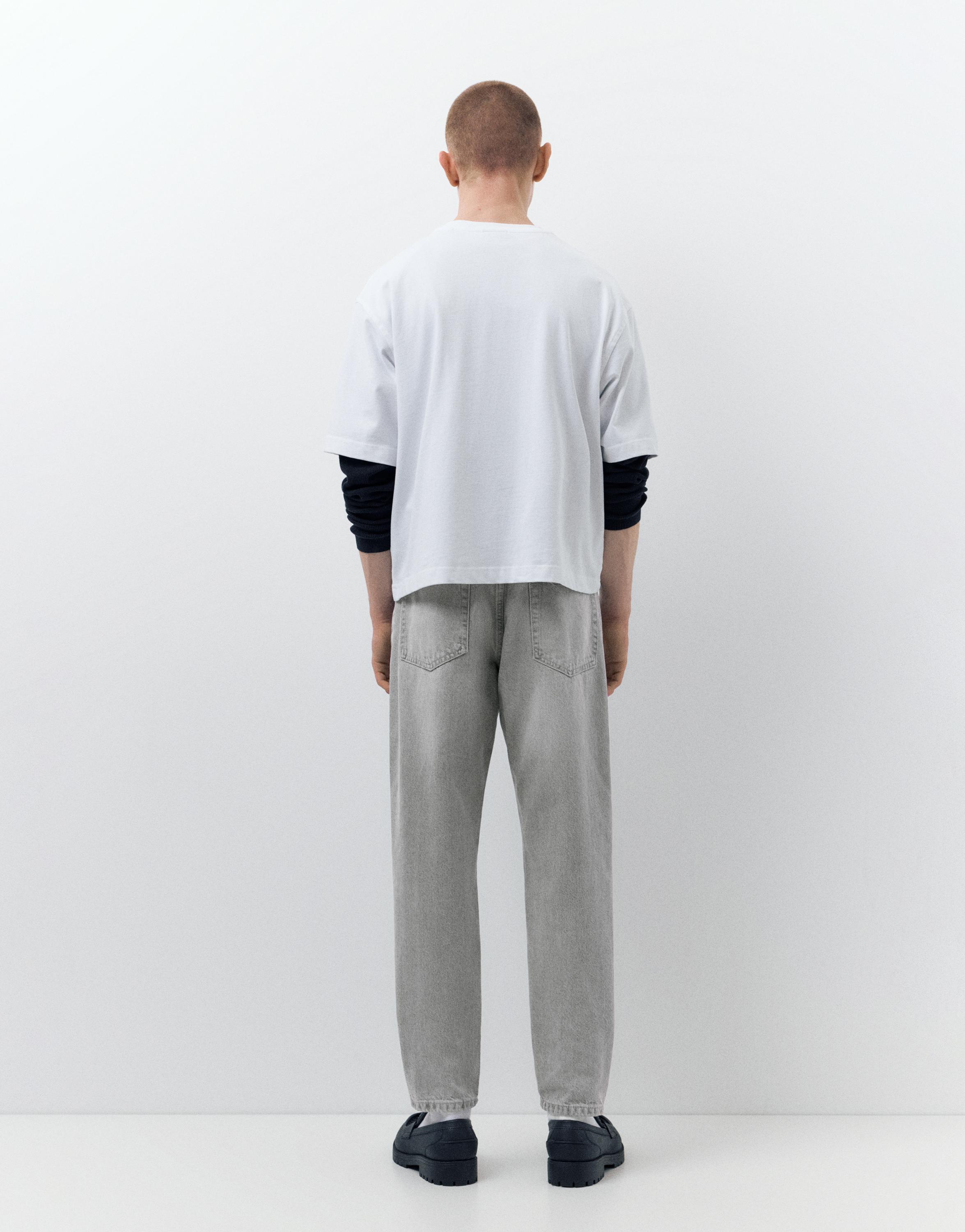 Standard jeans — Pale grey