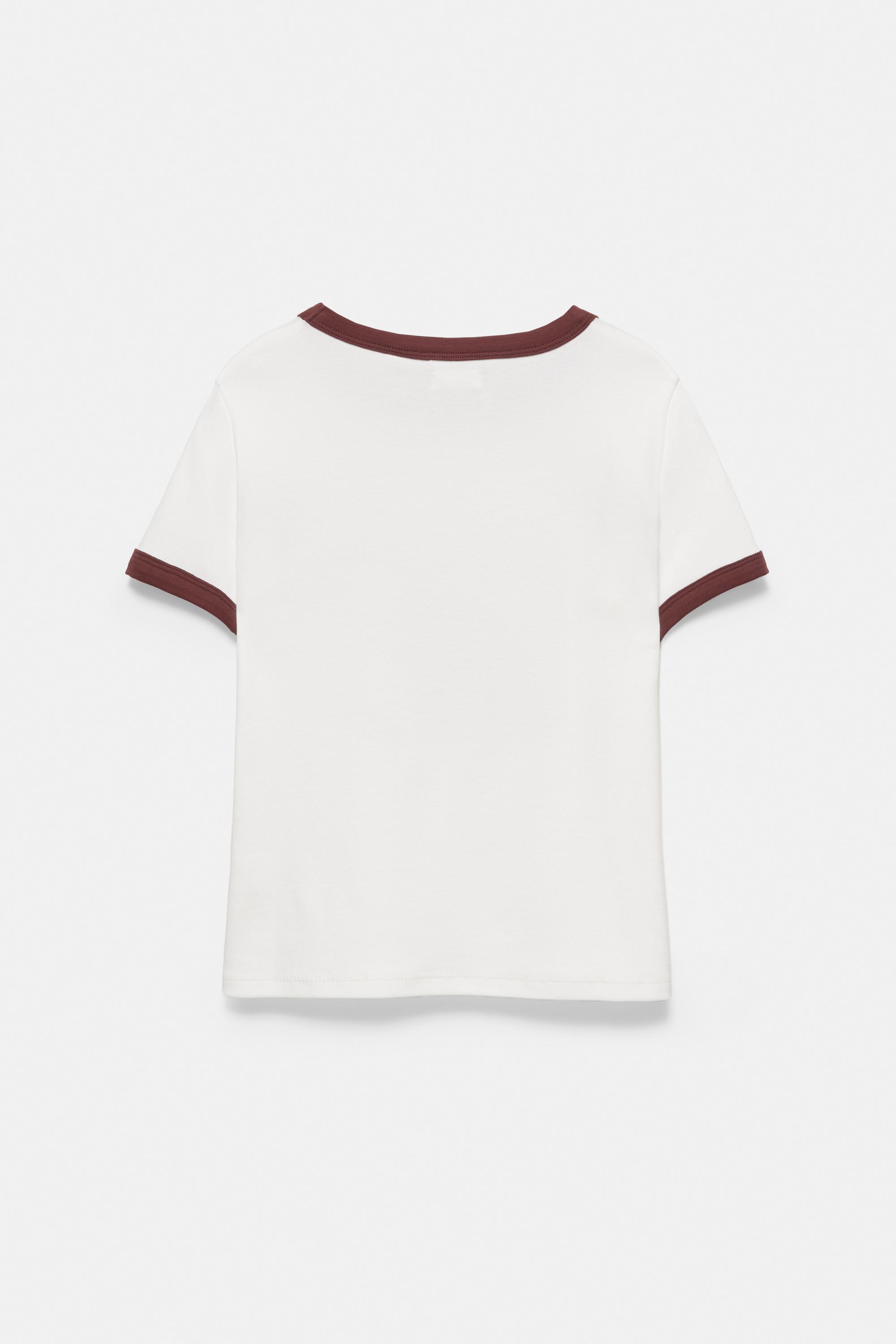 Regular fit number graphic T-shirt — Ice