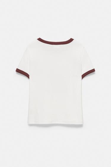 Regular fit number graphic T-shirt — Ice 2