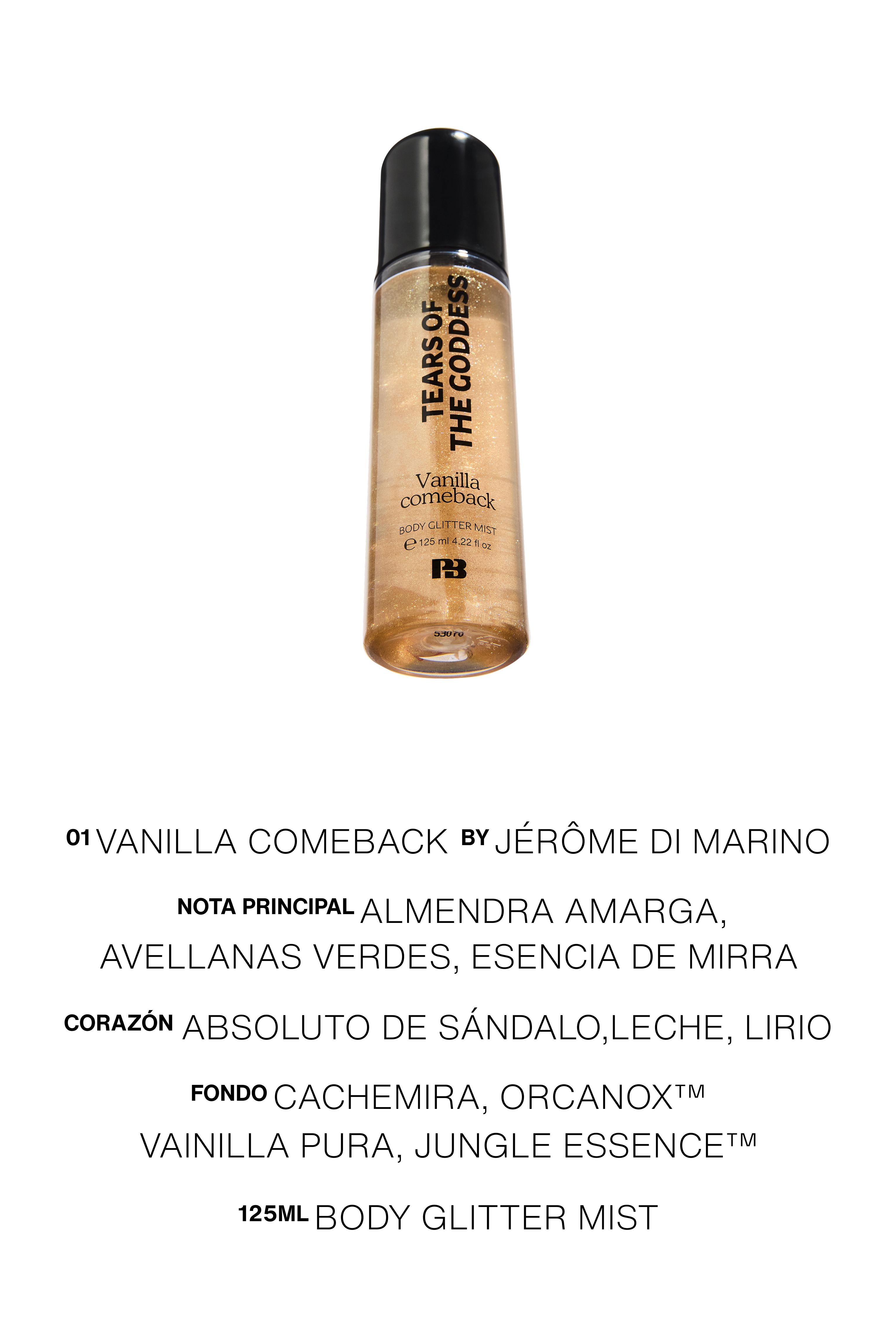 Tears of the Goddess Vanilla Comeback Shimmery Body Mist — 125 ml (4.23 fl oz)