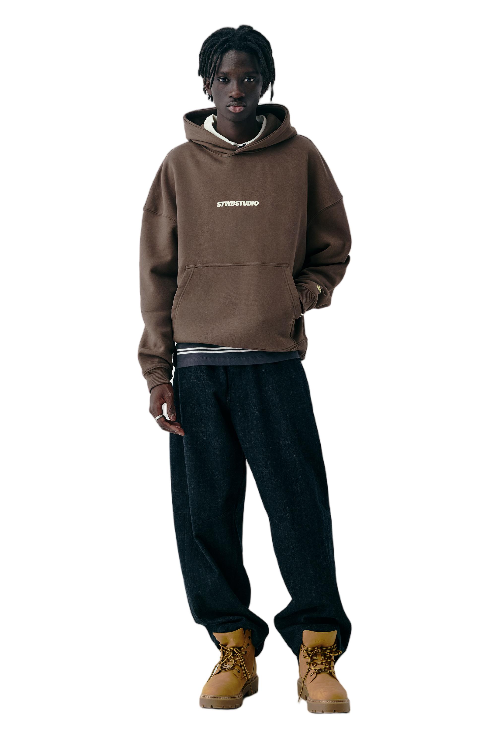 STWD Studio kapüşonlu sweatshirt - Görsel 15
