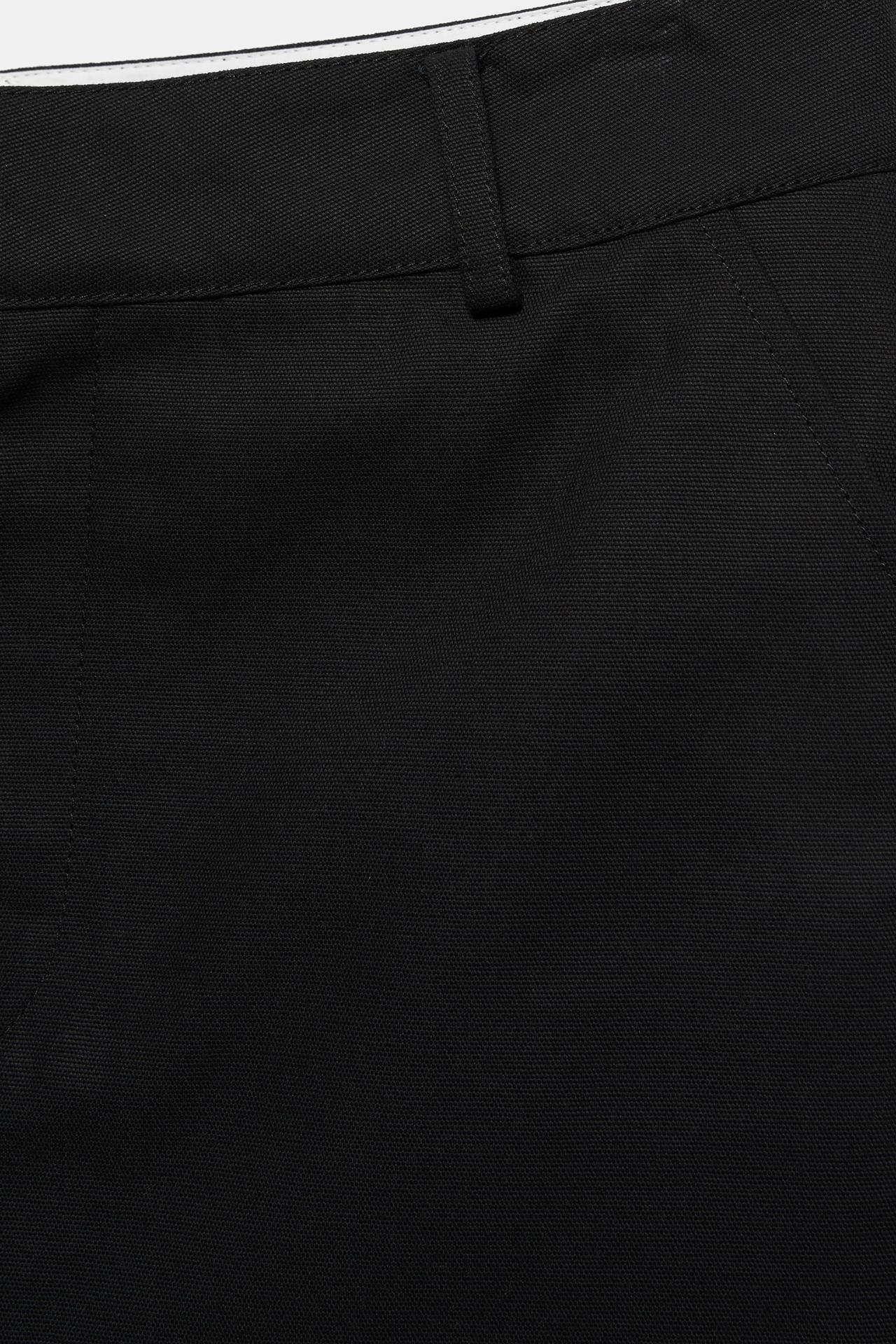 Black Dickies mini skirt — Black