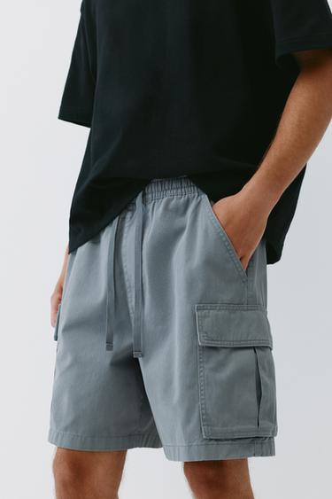 Cargo Bermuda shorts — Grey 3