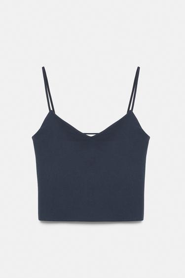 Fine-strap top — Navy 5