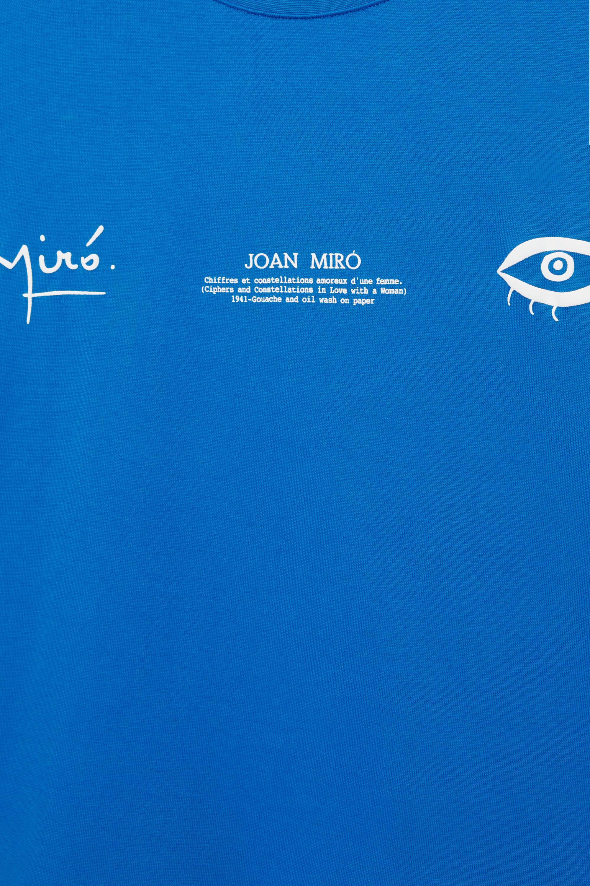 Miró relaxed fit T-shirt — Deep blue