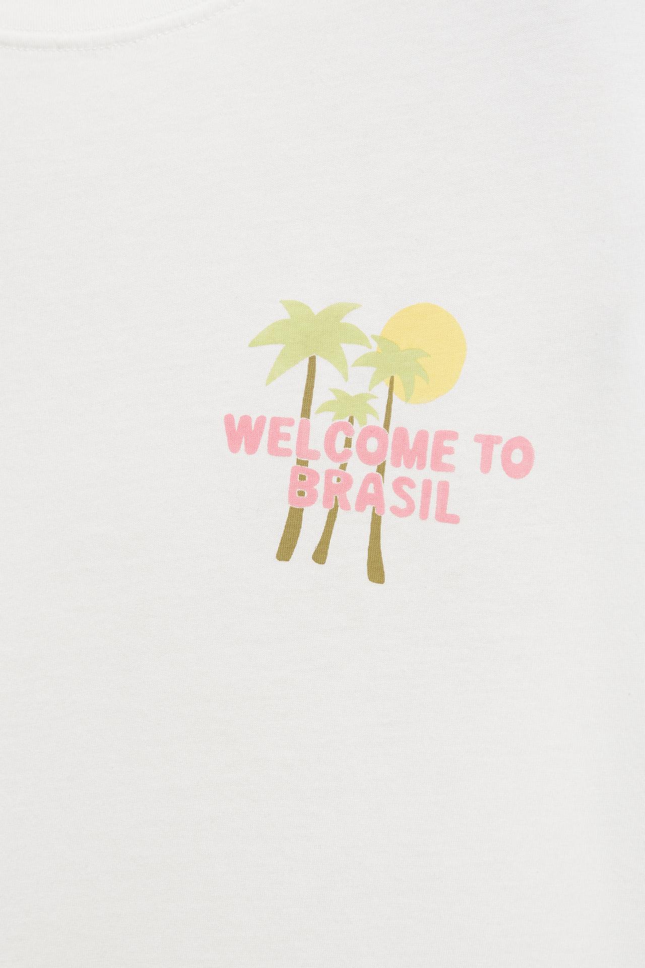 Brazil graphic T-shirt — Ice