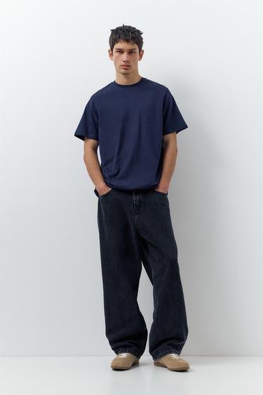 3-pack of short sleeve T-shirts — Navy 3