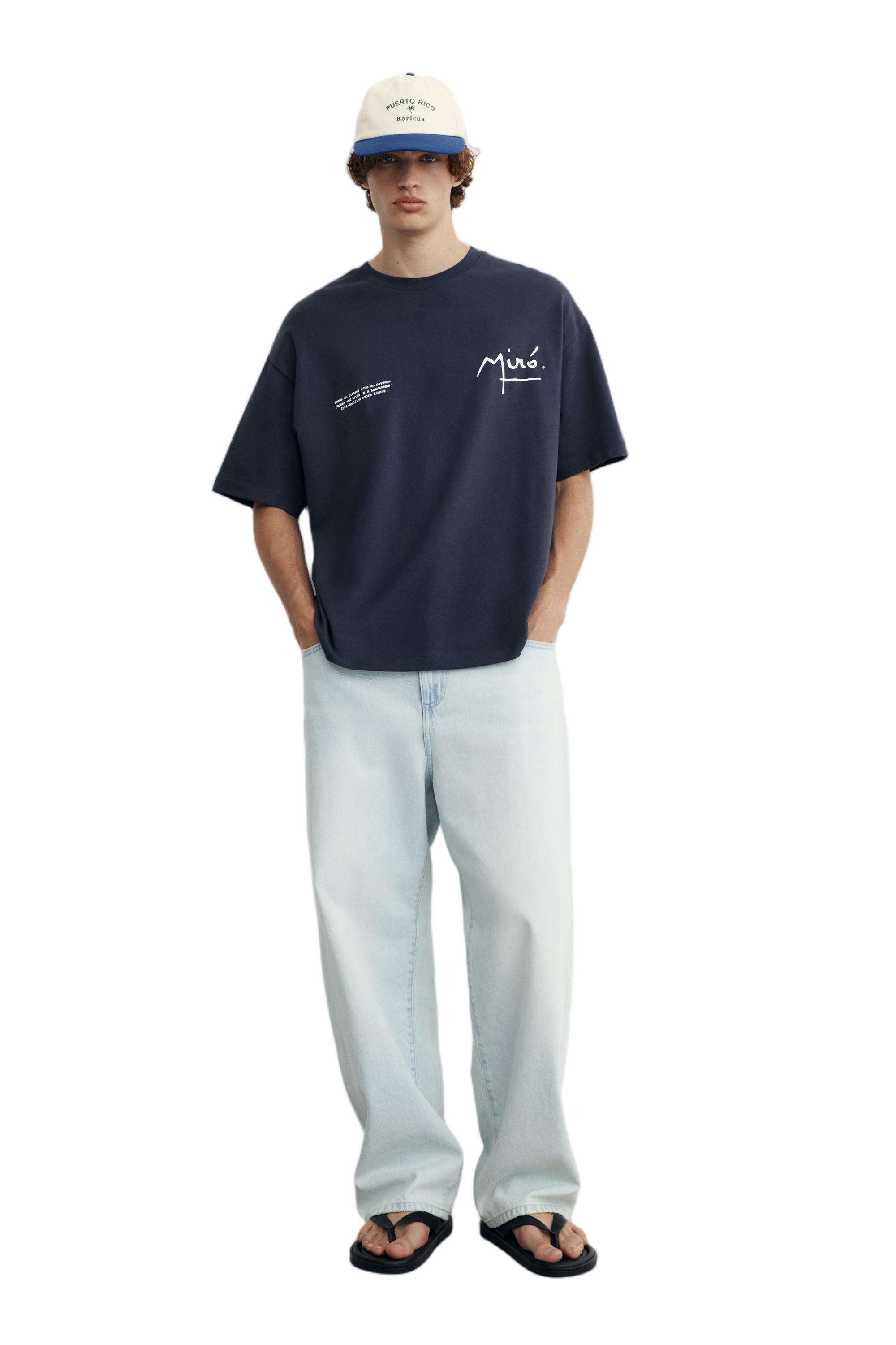 Miró relaxed fit T-shirt — Navy