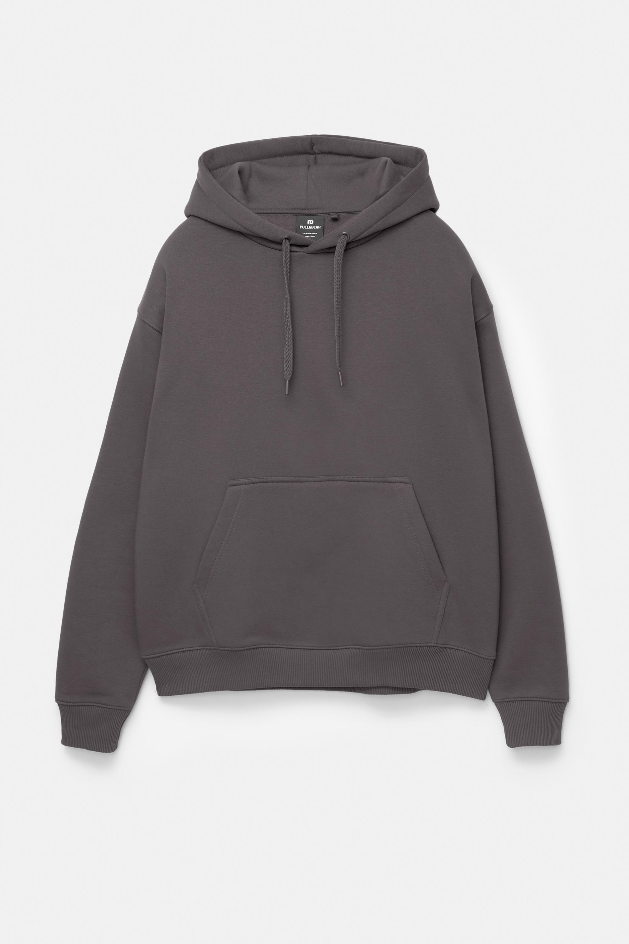 Basic kapüşonlu sweatshirt - Görsel 97