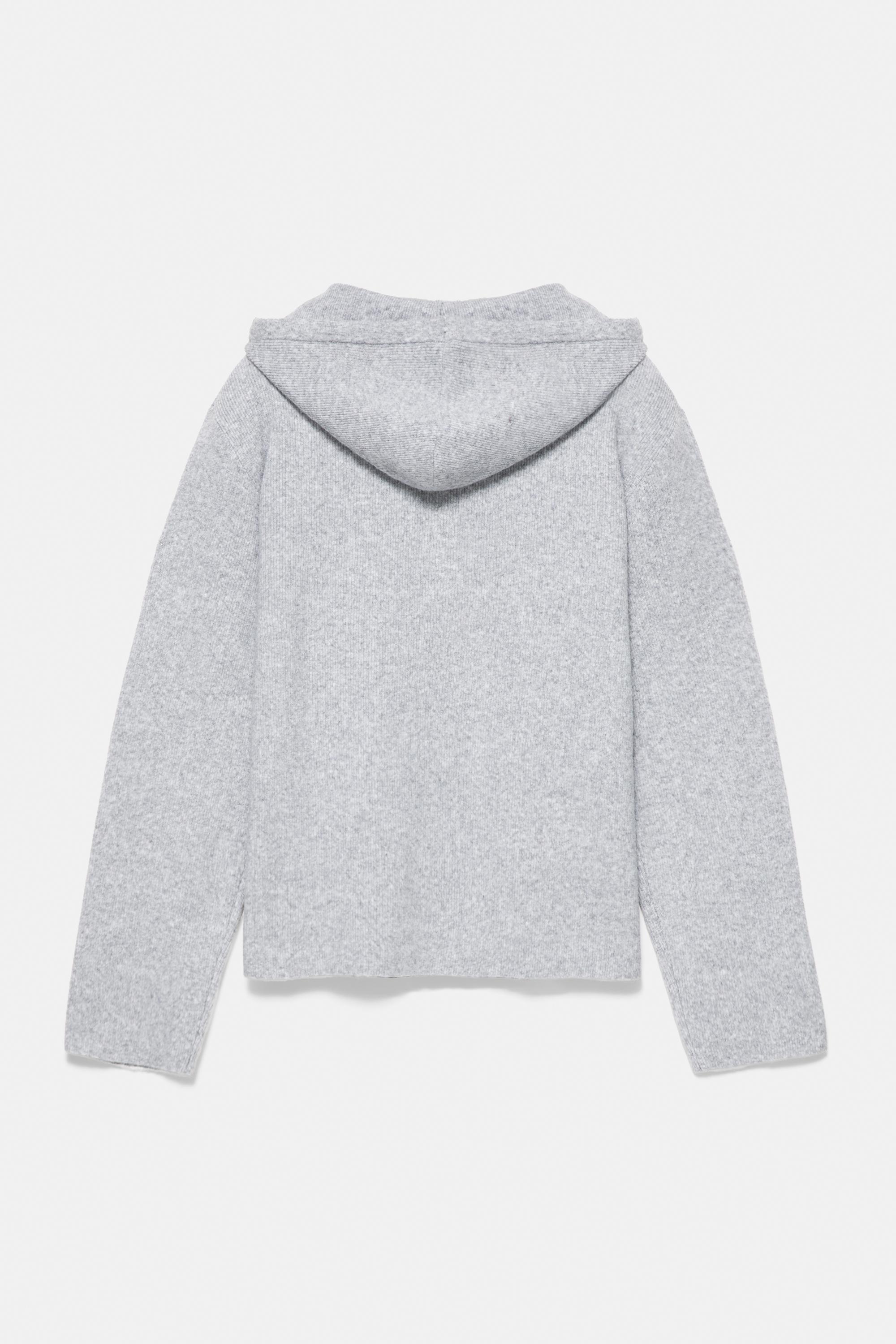 Pull&Bear Kapüşonlu düğmeli kazak
