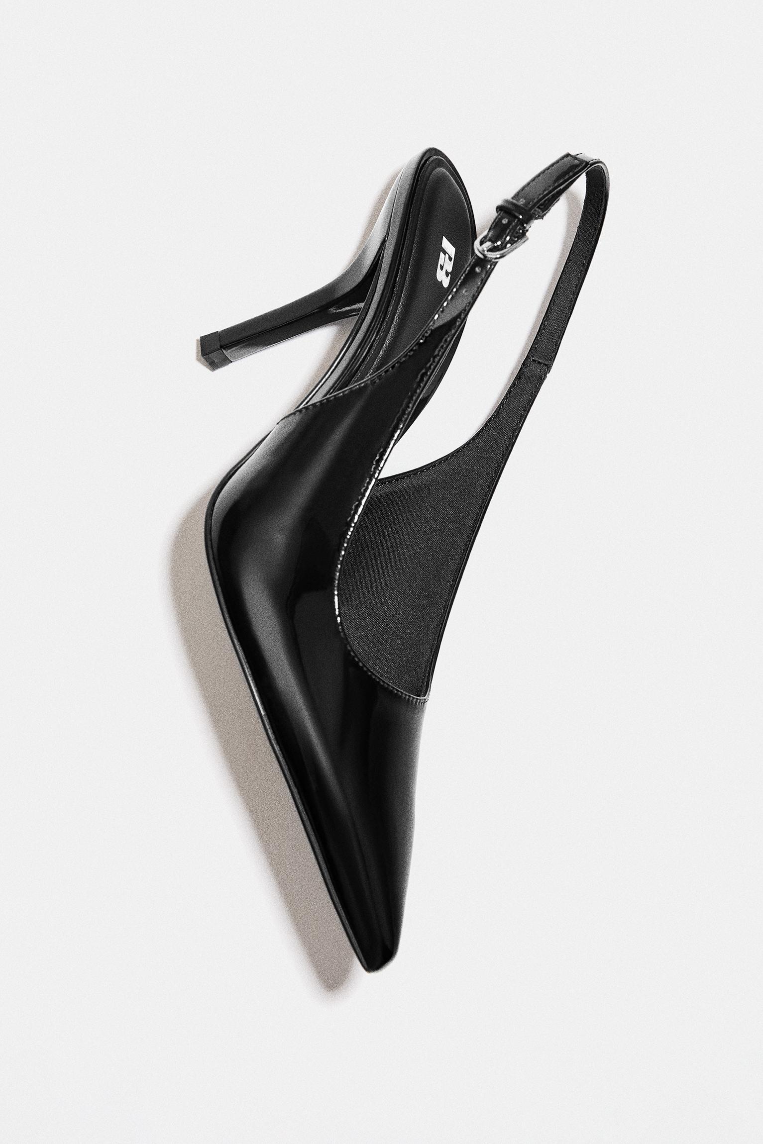 Rugan topuklu ayakkabı - Görsel 16