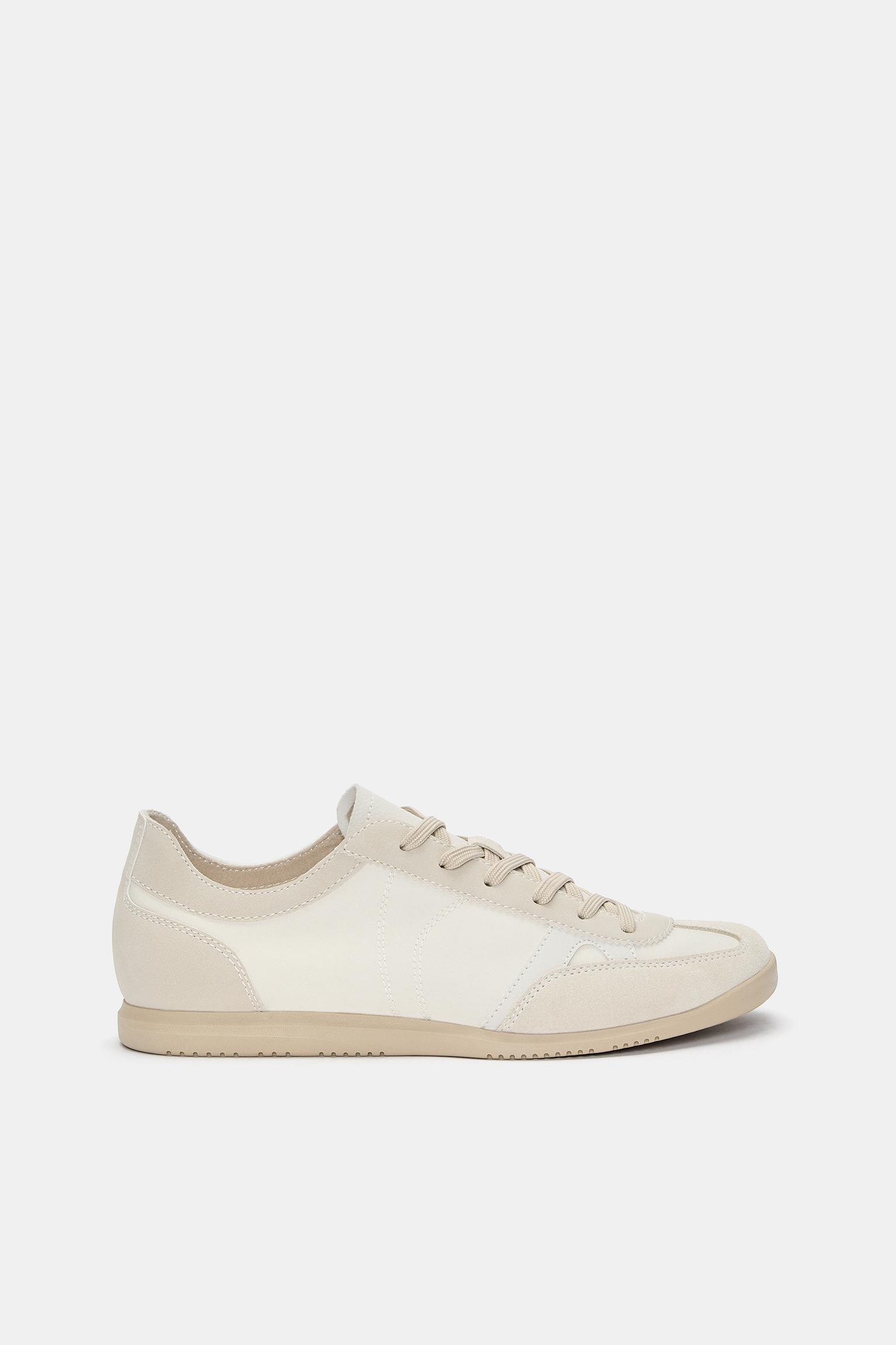 Casual trainers — Ecru