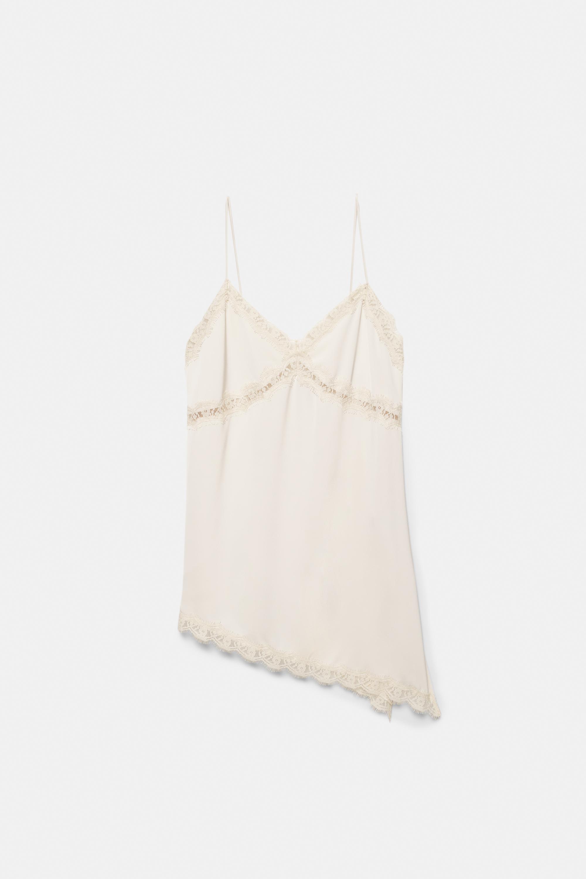Top Lingerie Asimmetrico