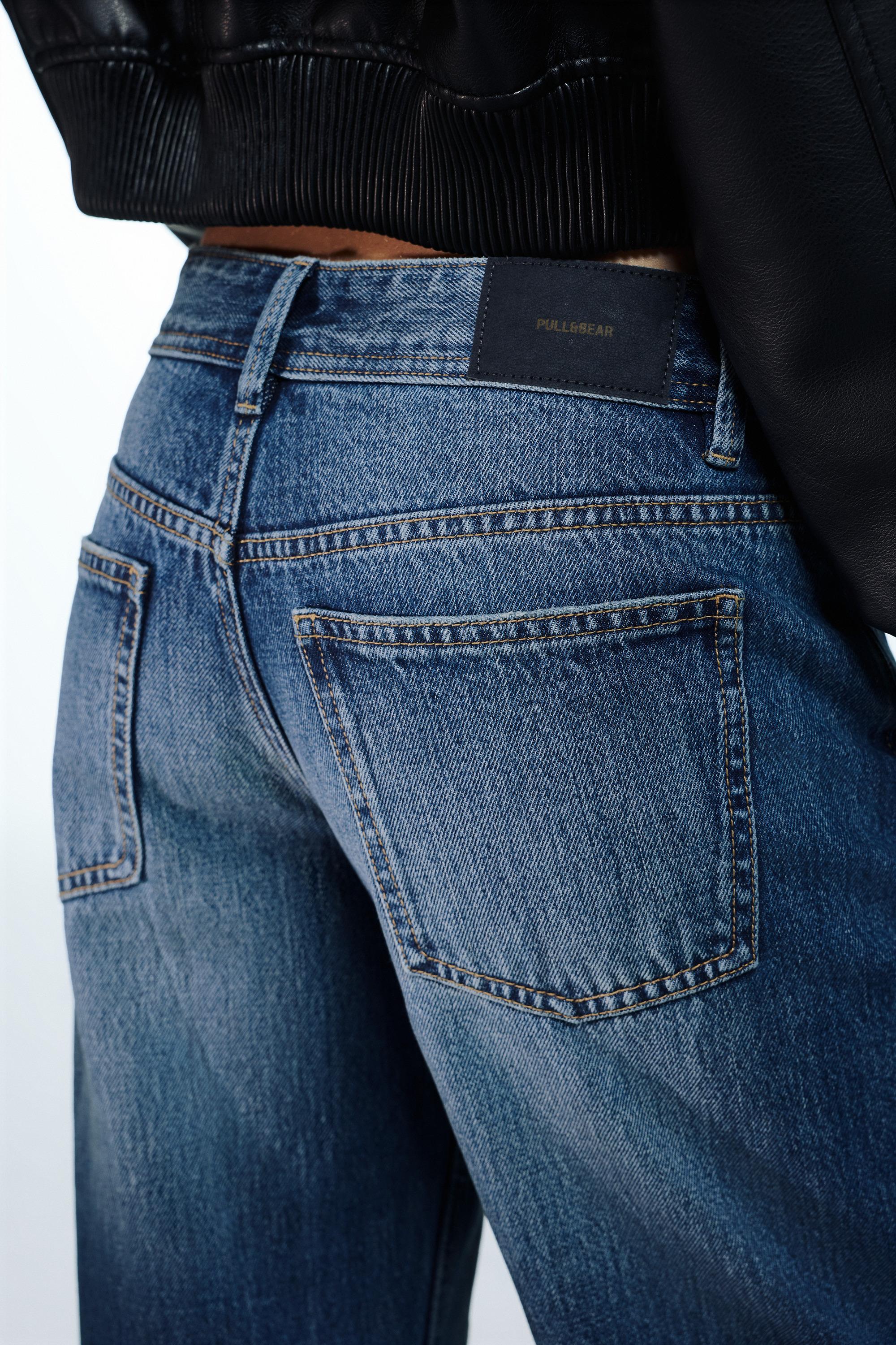 Düşük bel straight fit jean - Görsel 98