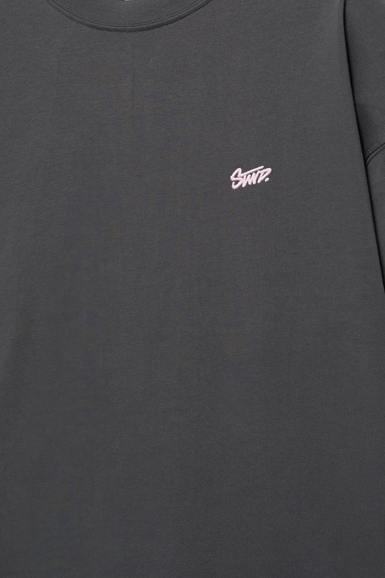 STWD logo boxy T-shirt — Grey