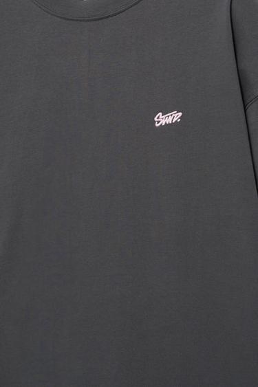STWD logo boxy T-shirt — Grey 8