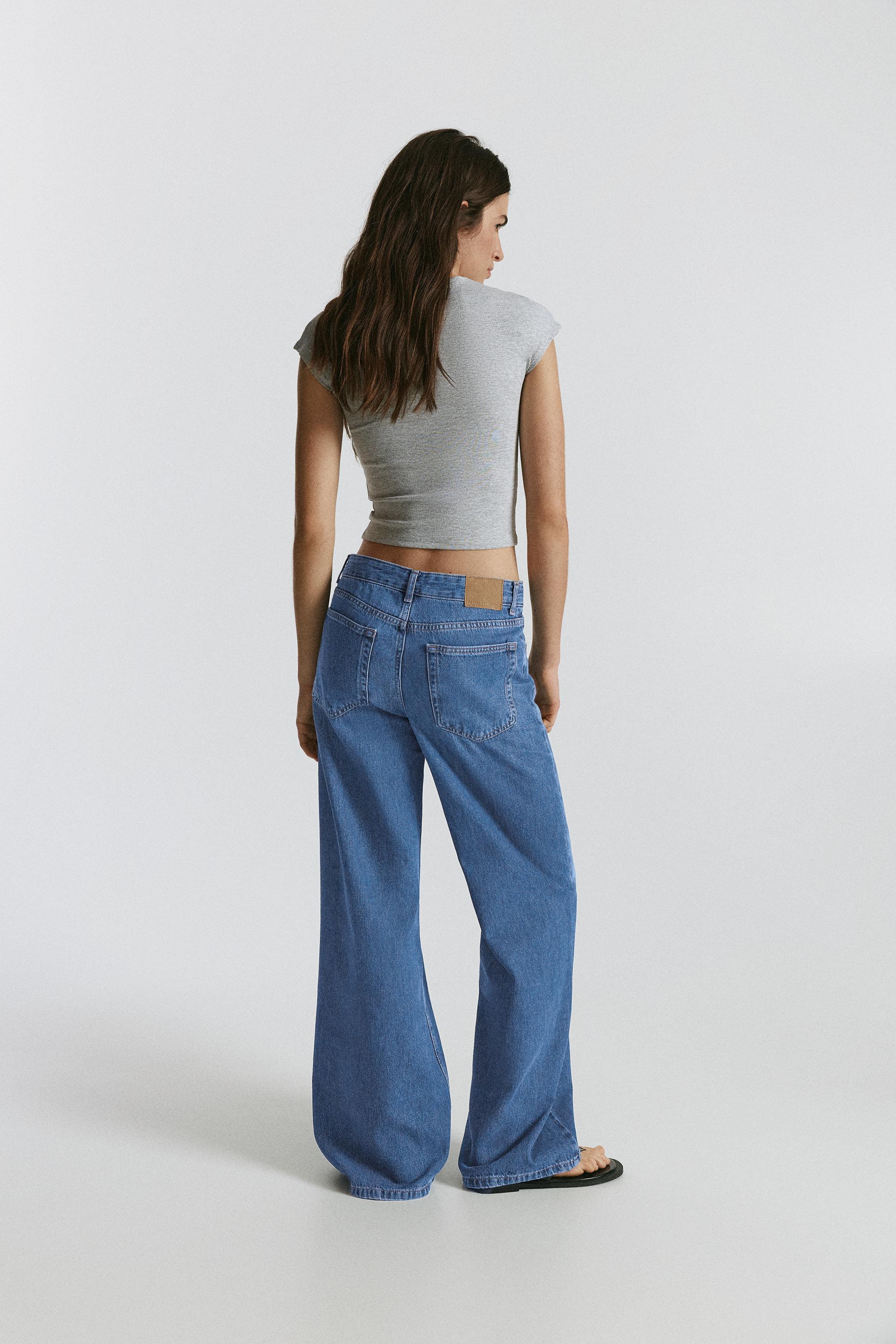 Oversize baggy jeans — Dark blue
