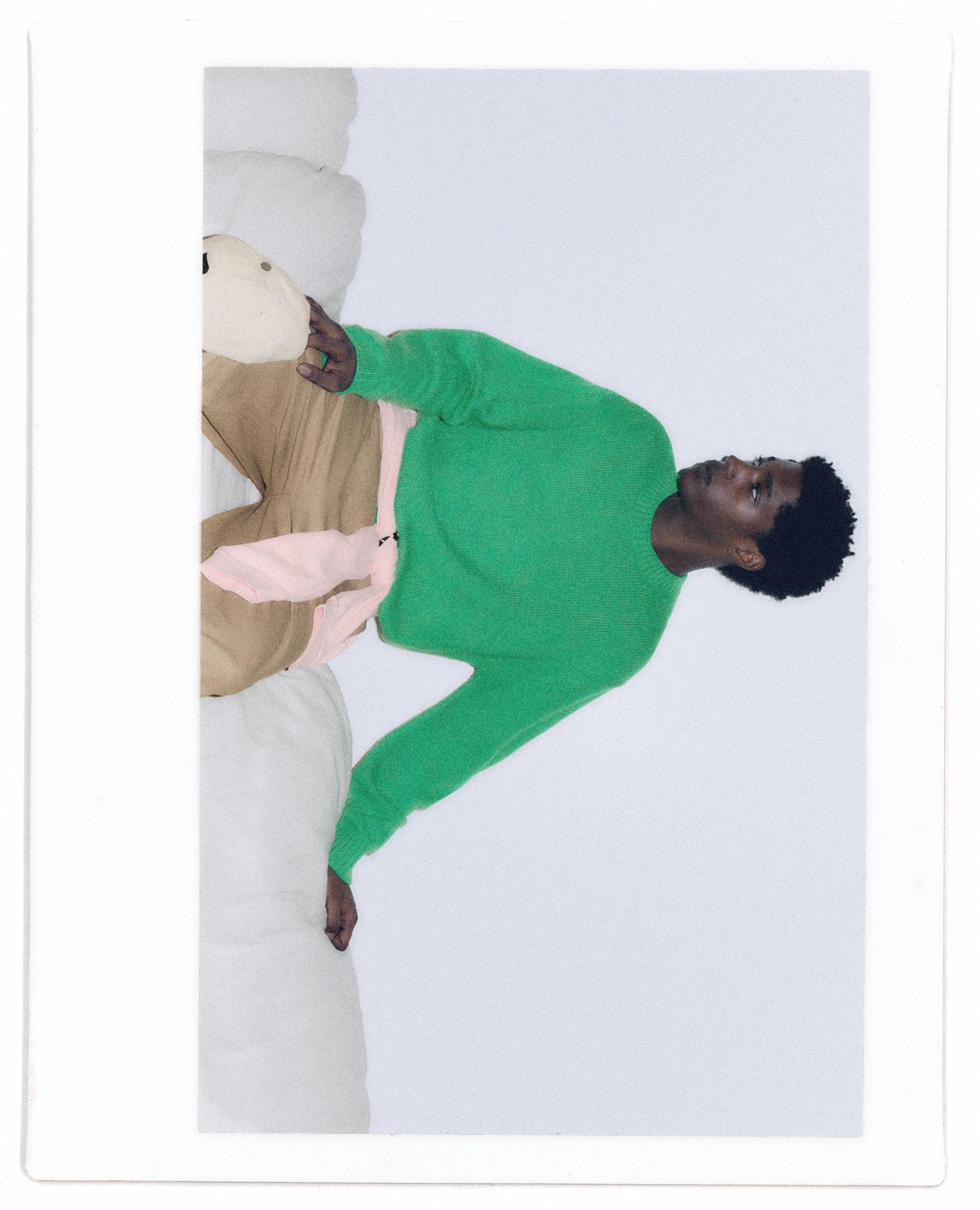 Barrel leg trousers — Ocher
