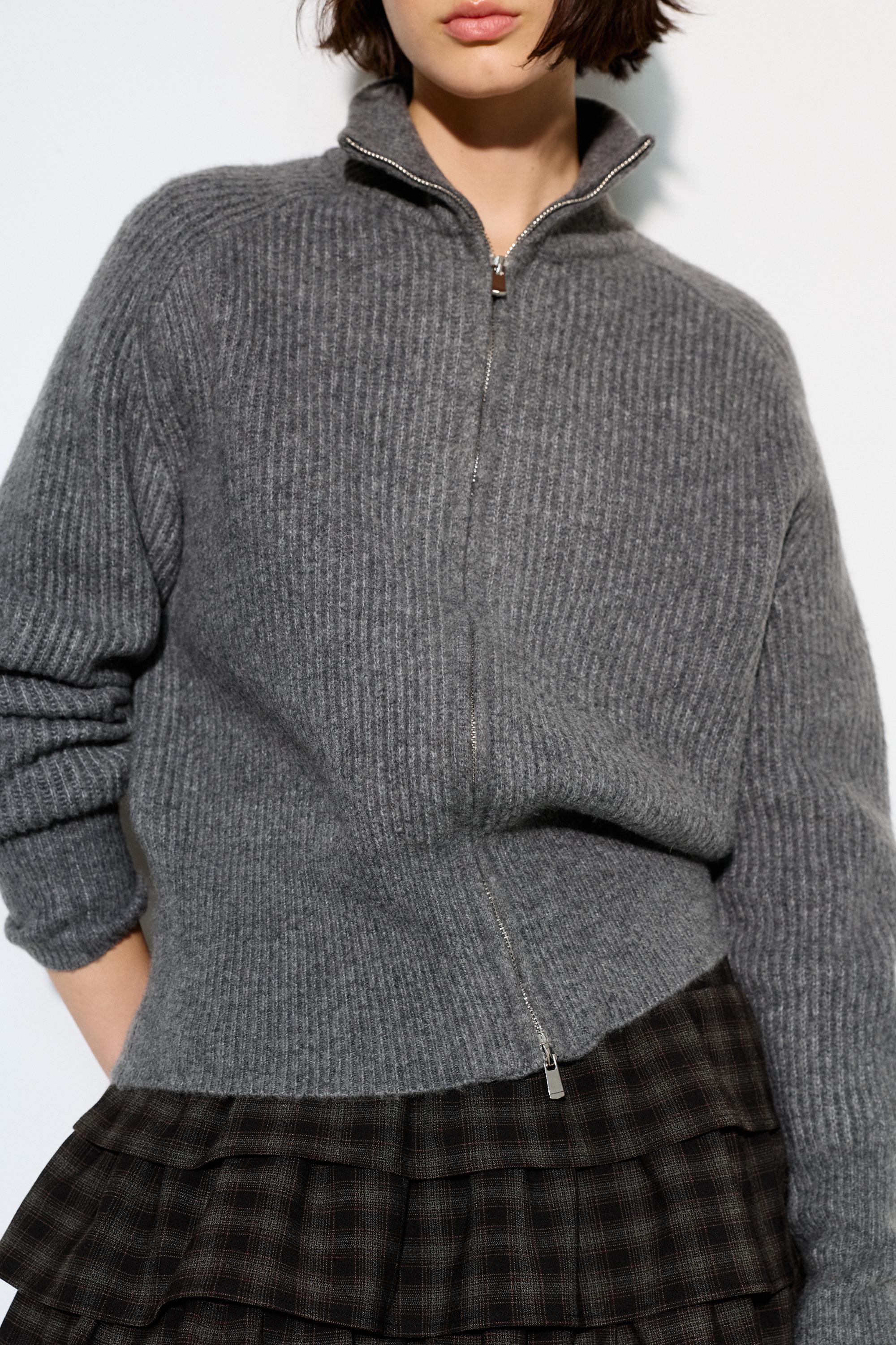 Fermuarlı hırka - Görsel 3