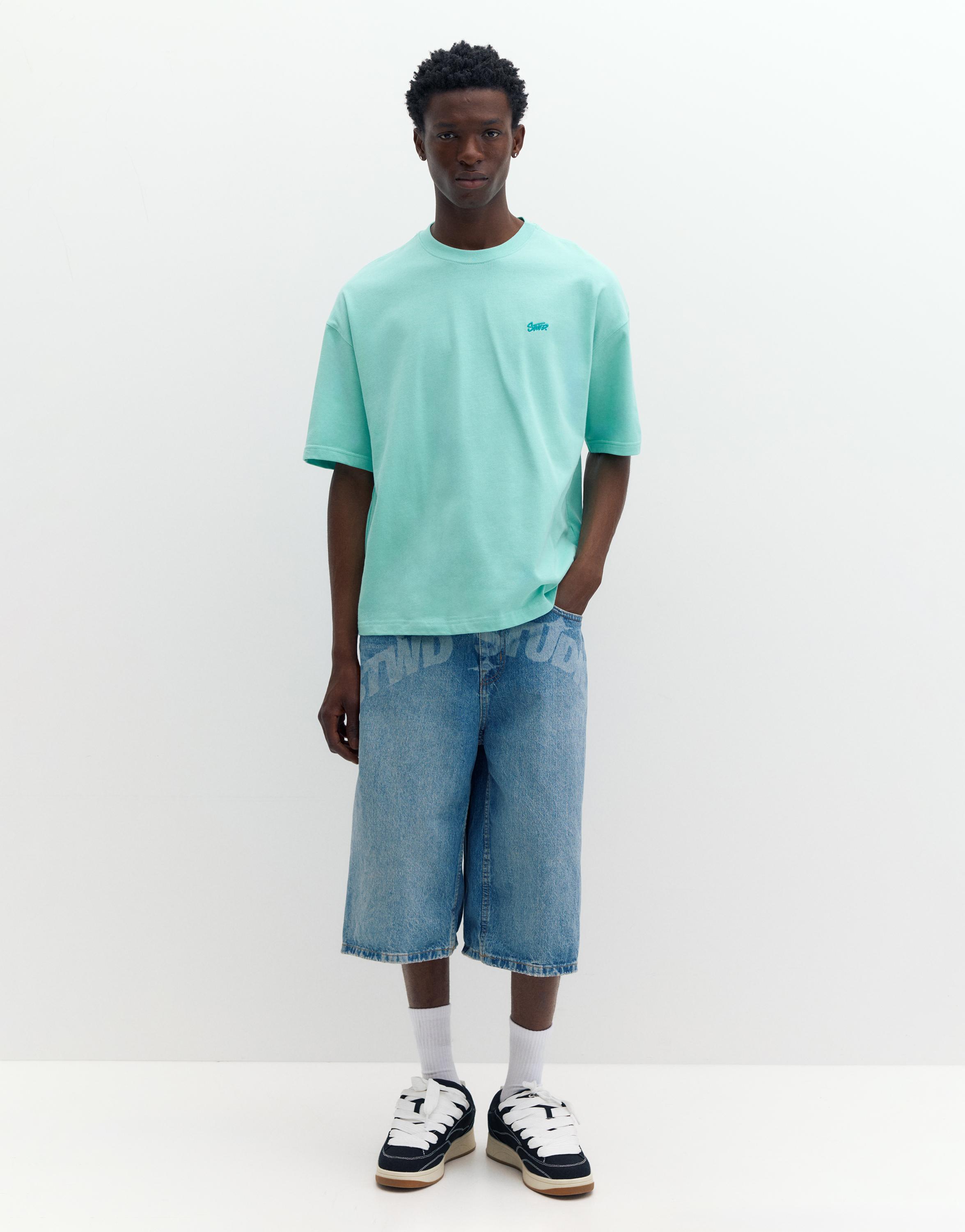 STWD logo boxy T-shirt — Green