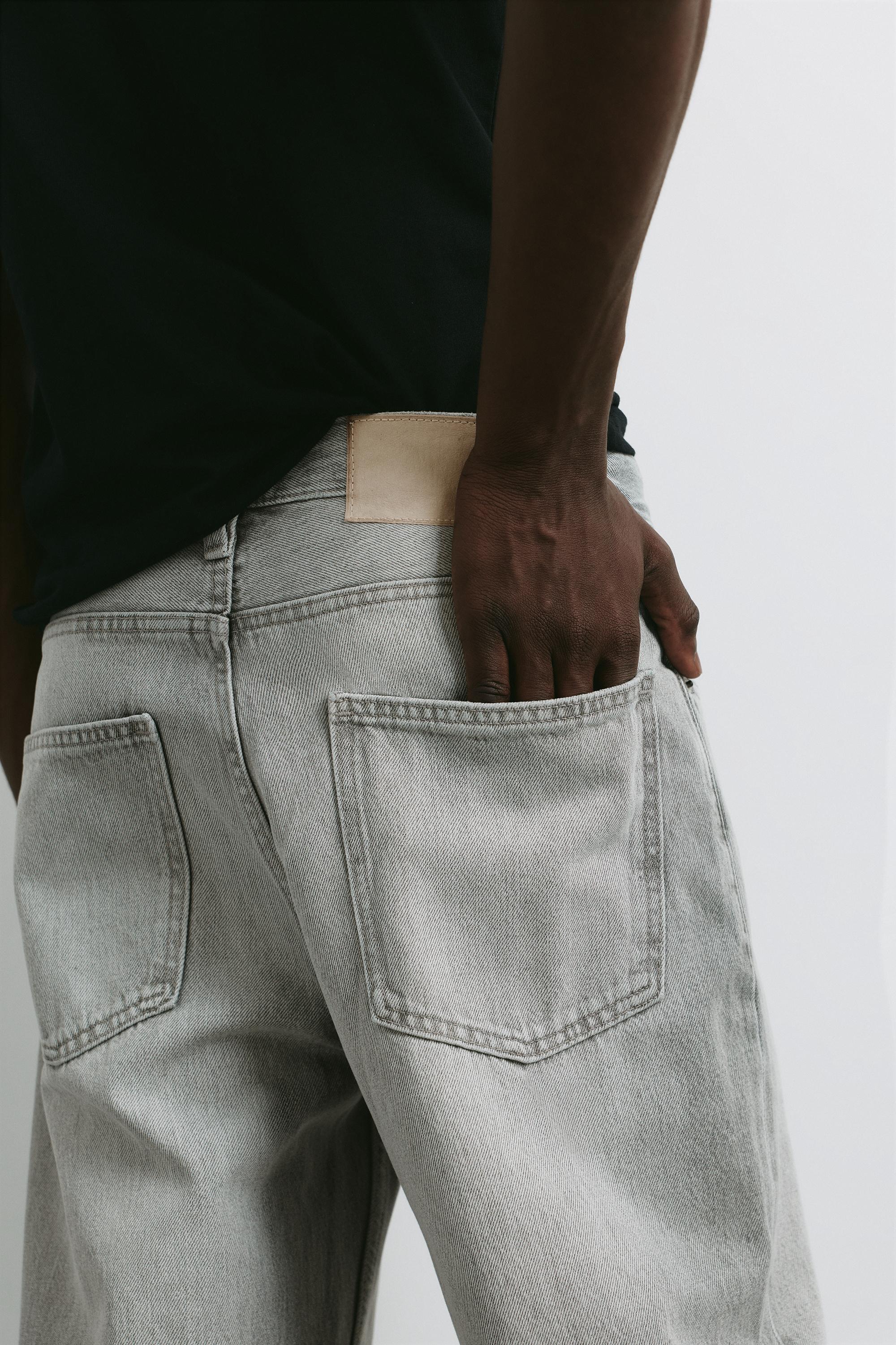 Baggy jeans — Dark grey