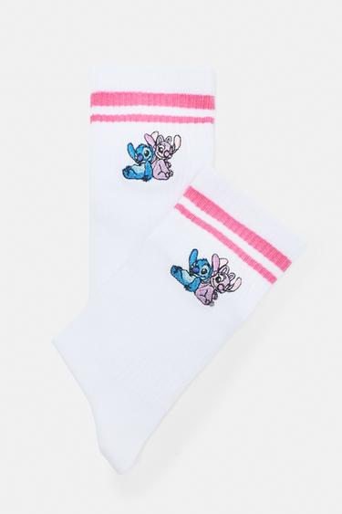 Stitch socks — Pink 3