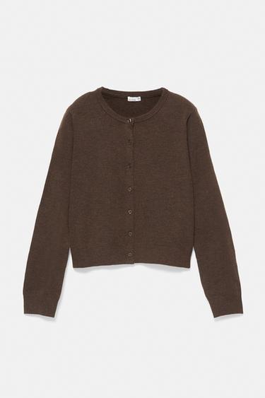 Basic cardigan — Brown 5