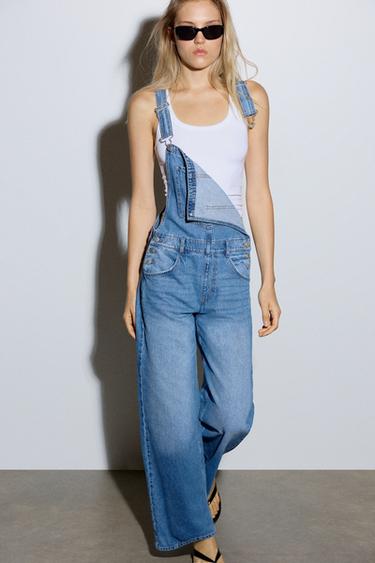 Long denim dungarees — Blue 2
