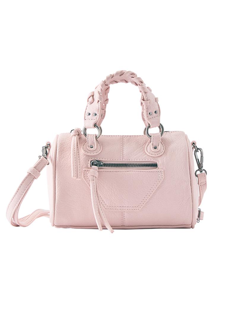 Studded crossbody bag — Pink (alternate view)