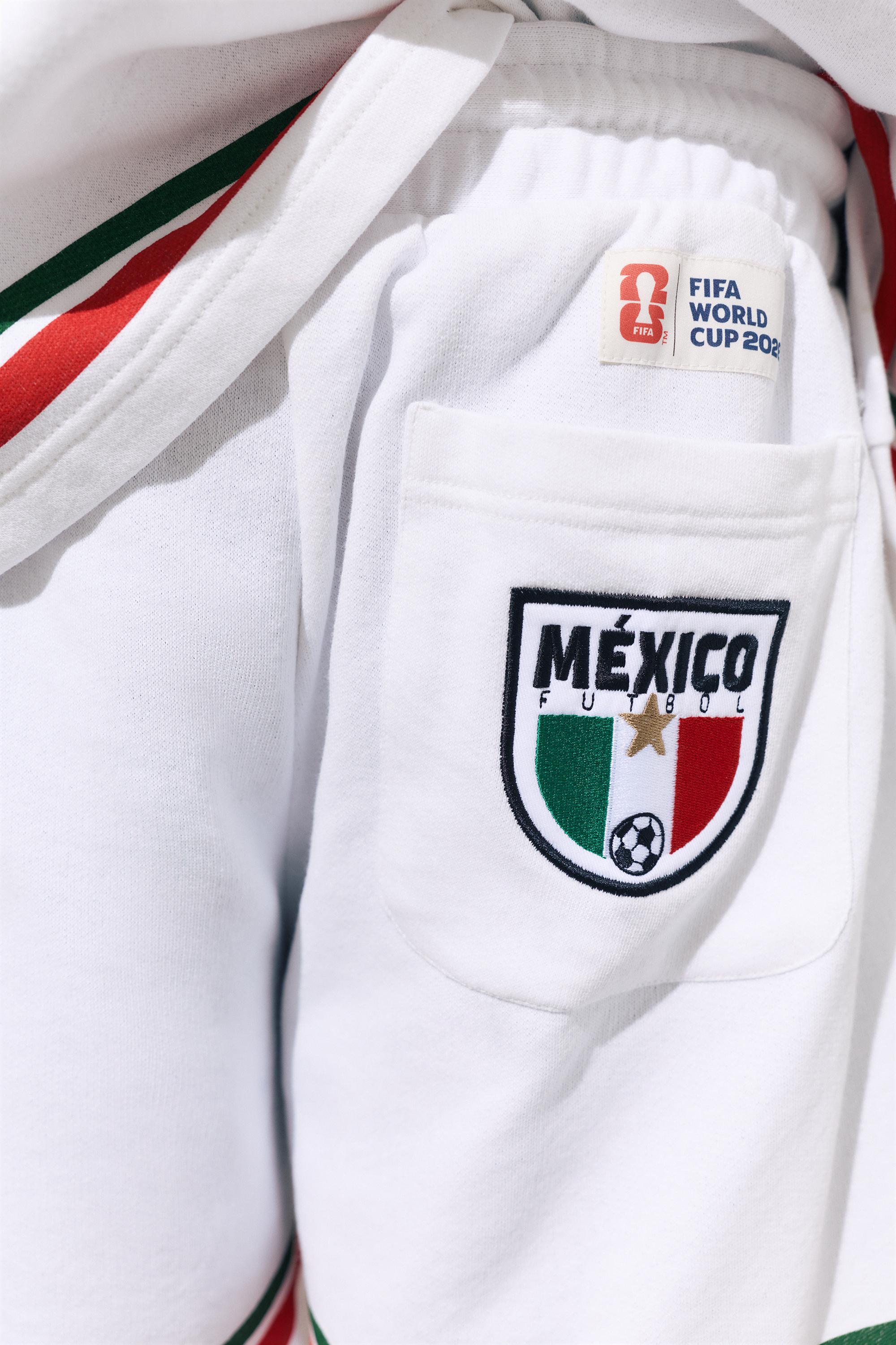 Mexico FIFA World Cup Bermuda shorts — Off white
