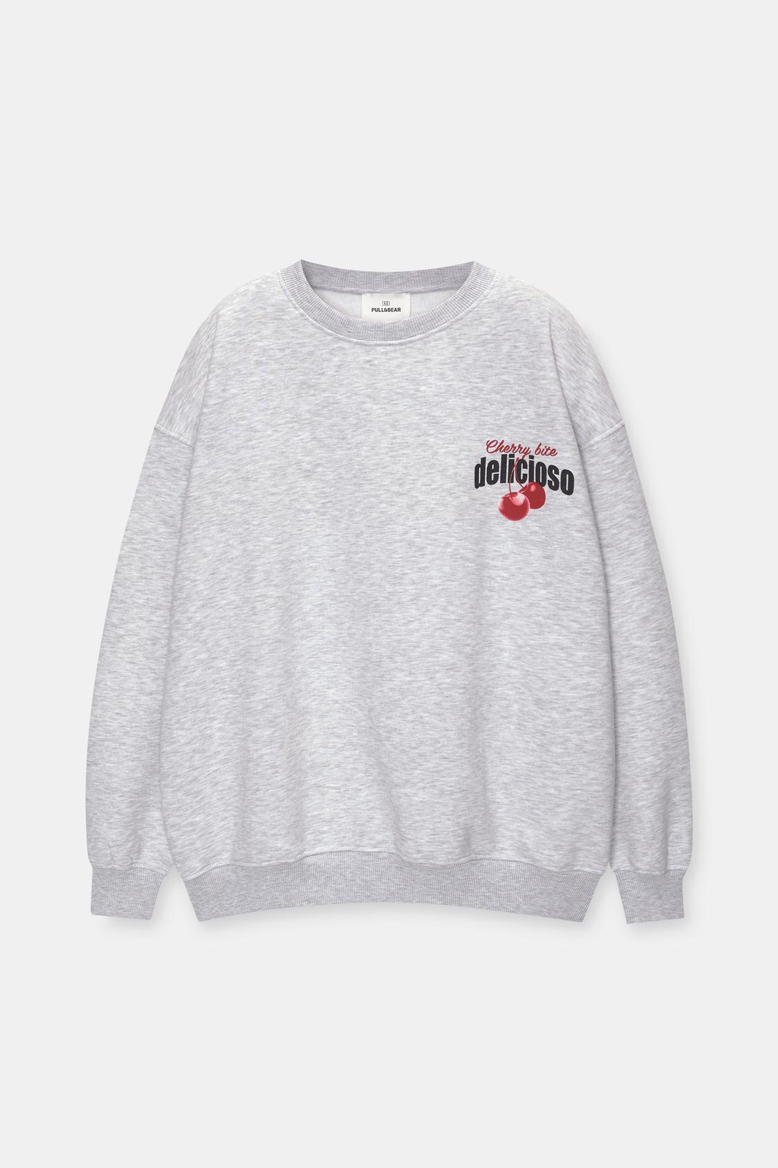 Sweatshirt Sale Pull And Bear Lila Hoodie Capucha Pull And Bear