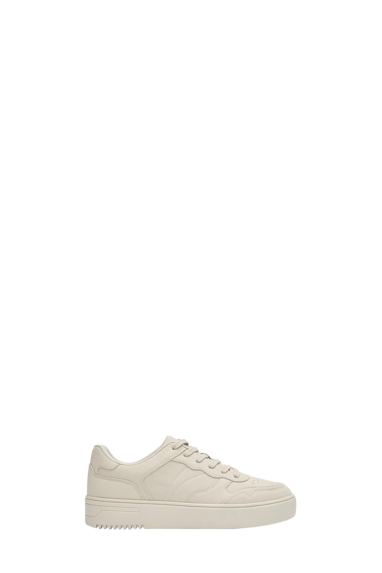 Chunky sole trainers — Ecru