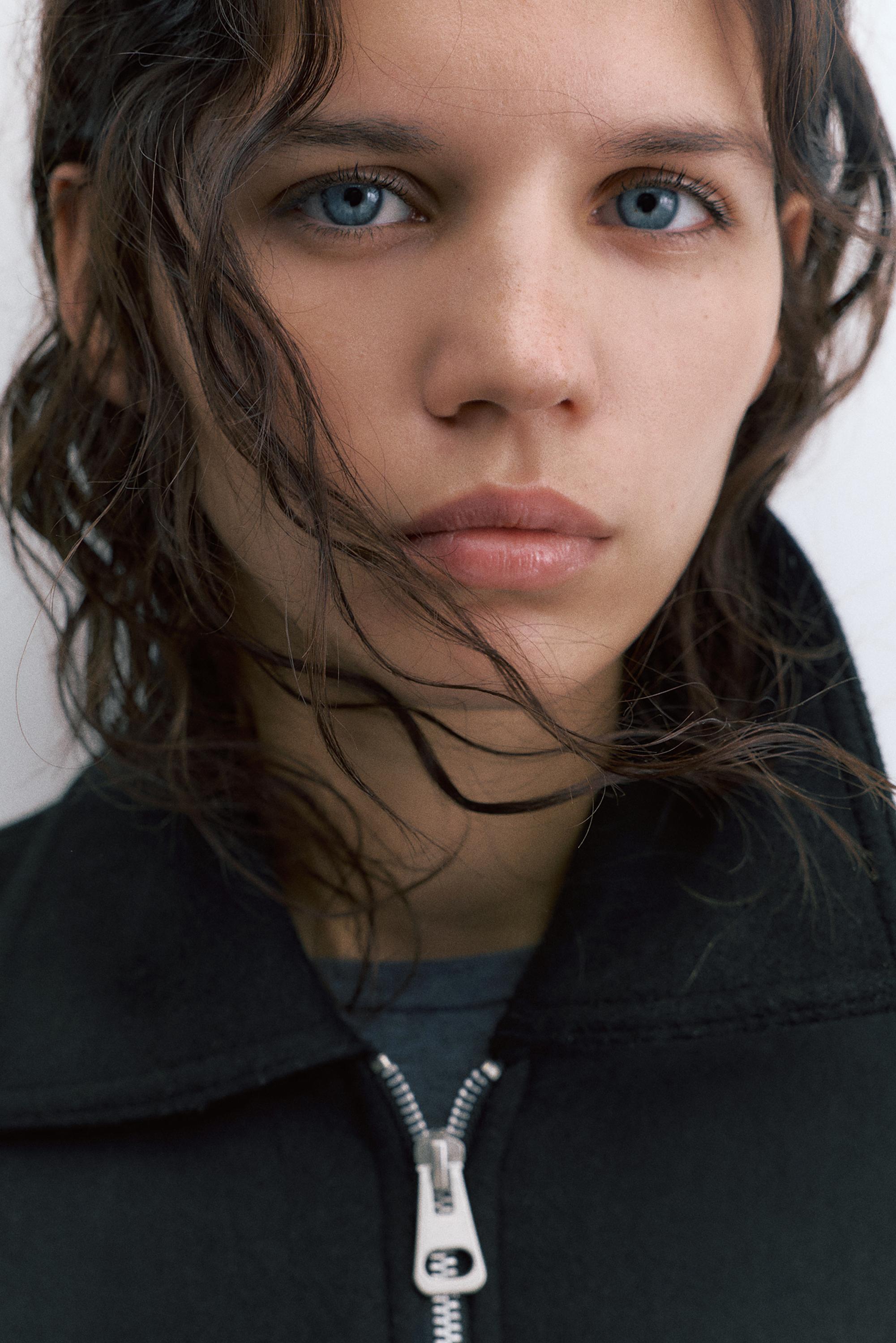 Yumuşak kumaş balon ceket - Görsel 27