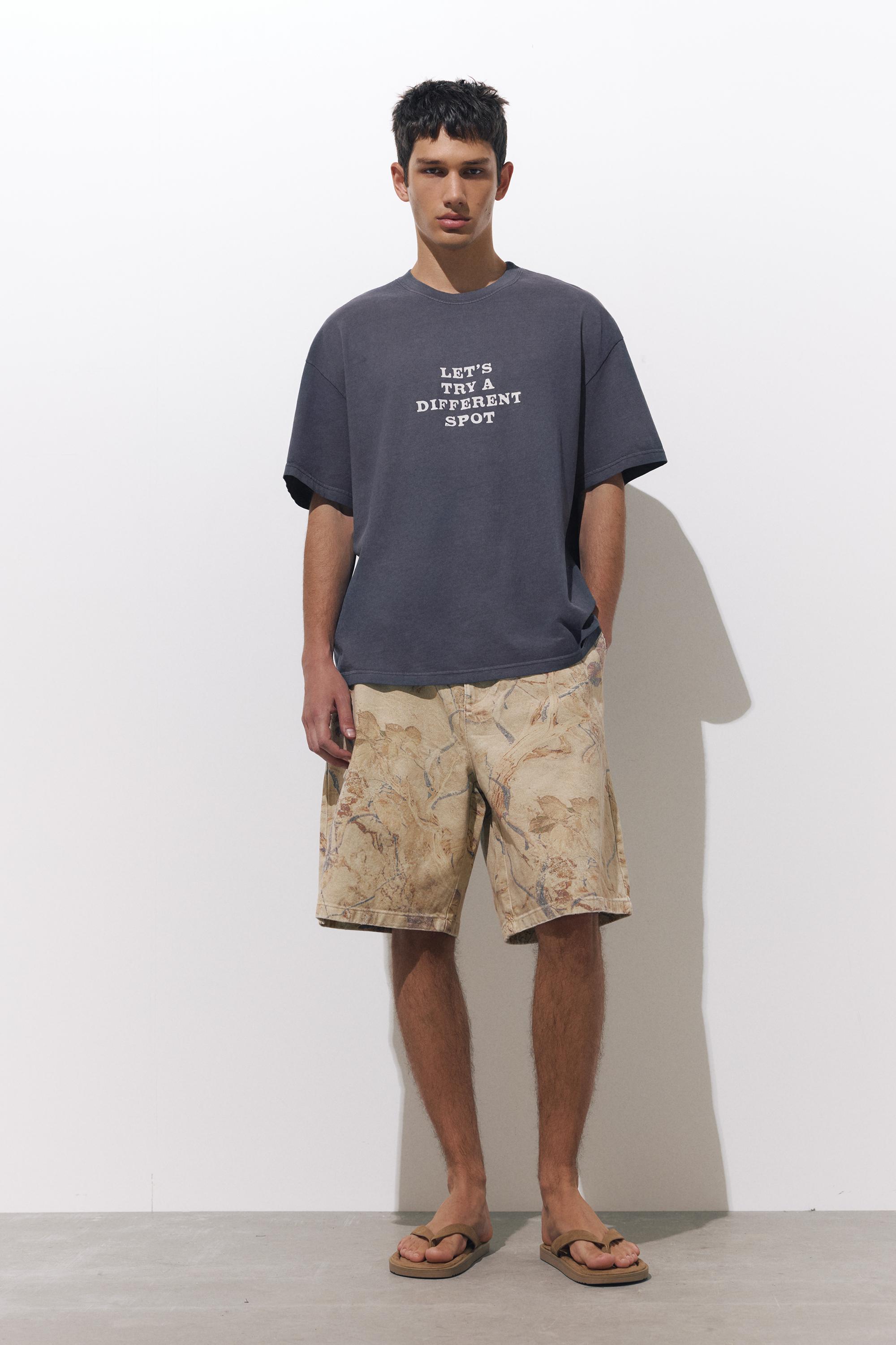 Dalış grafik baskılı t-shirt - Görsel 6