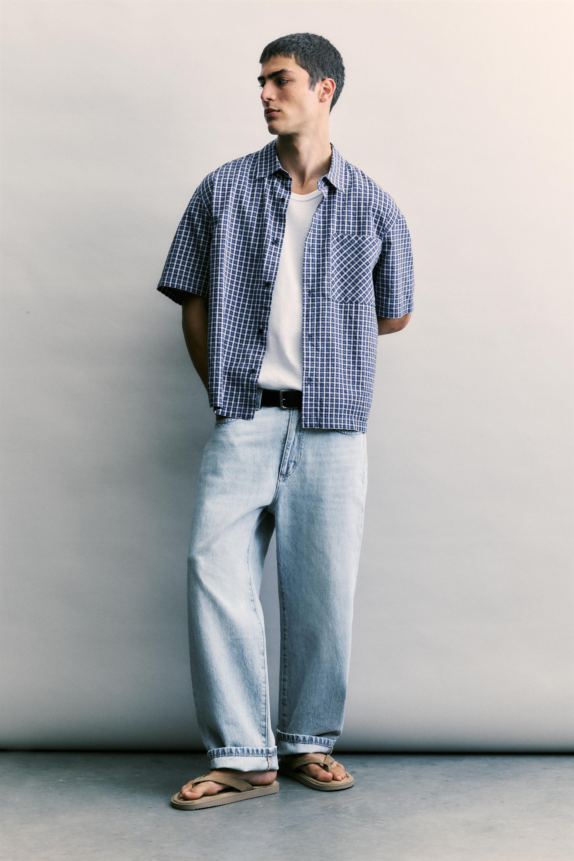 Baggy jeans — Pale indigo