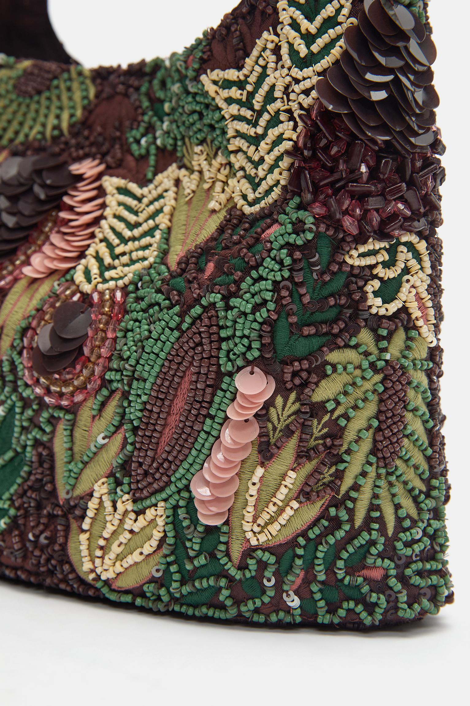 Boncuklu omuz çantası - Görsel 29