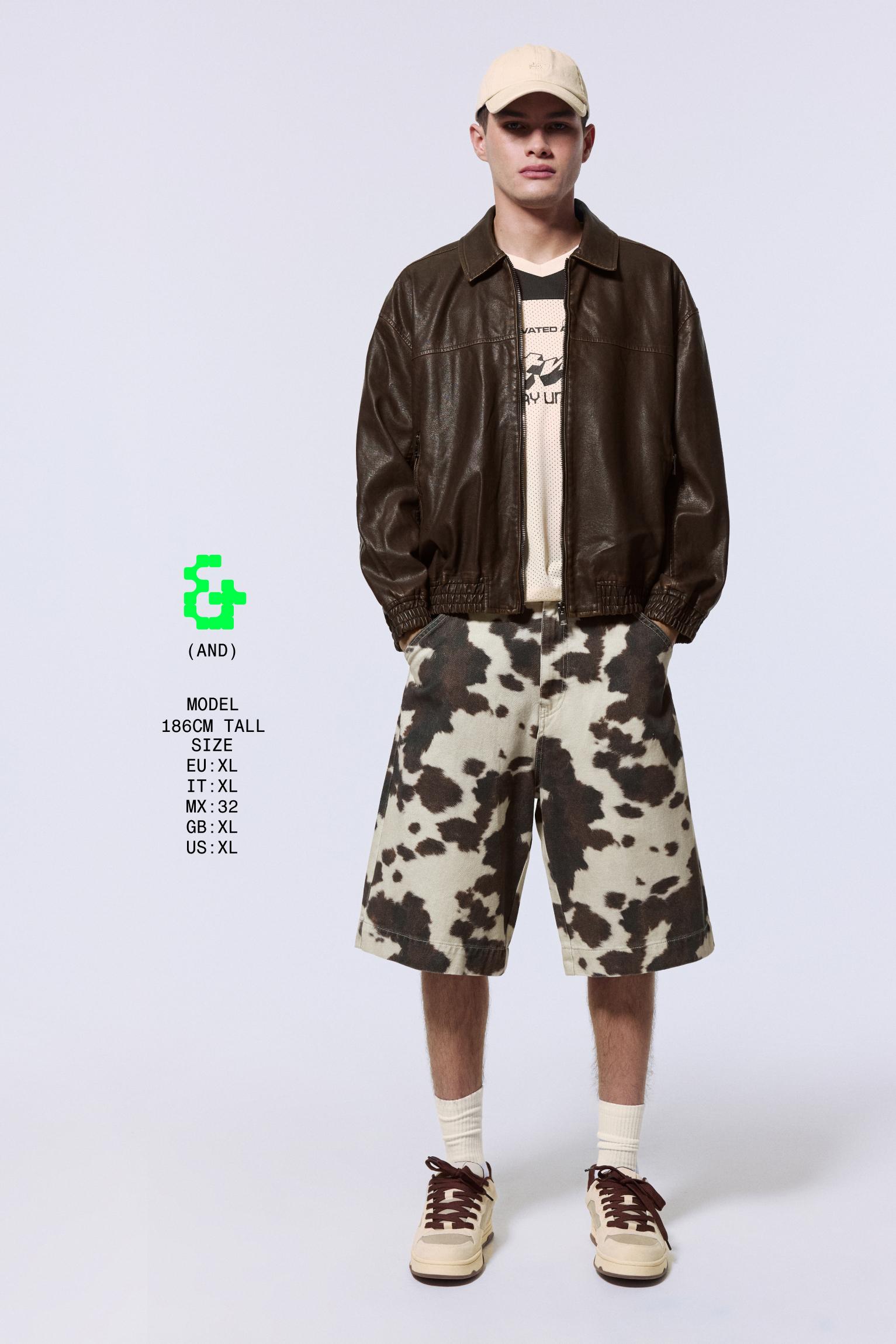 Suni Deri Baba Kesim Ceket - Görsel 111