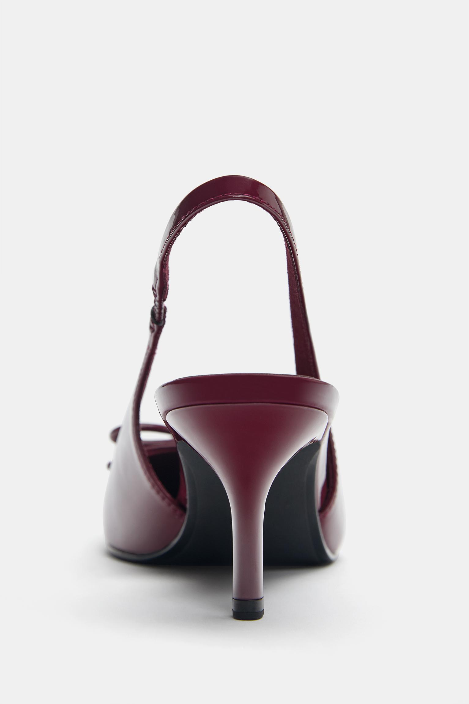 Fiyonk detaylı rugan topuklu ayakkabı - Görsel 43