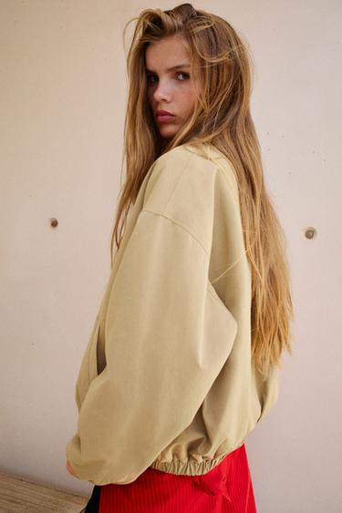 100% cotton jacket — Sand 3