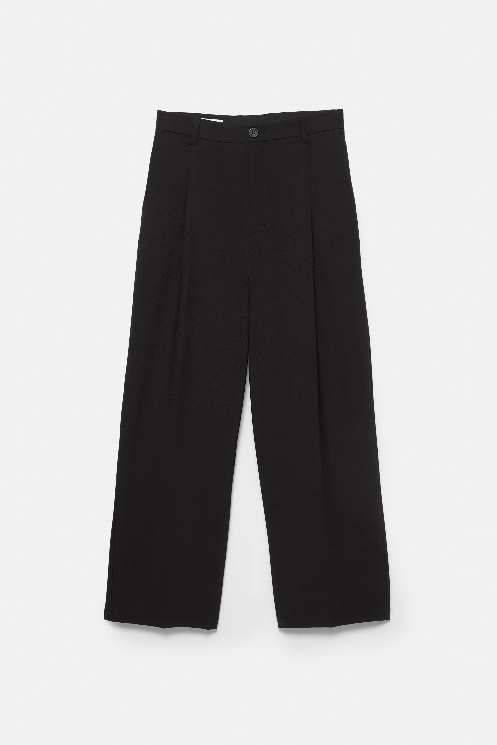 Tailored trousers — Black