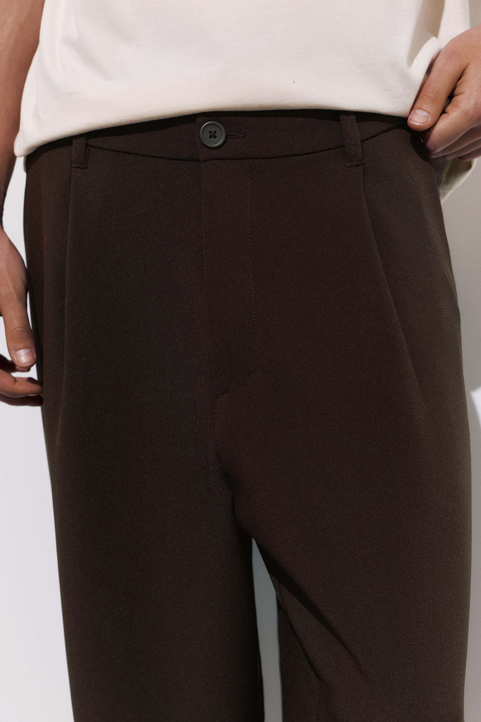 Tailored fit pilili pantolon - Görsel 9