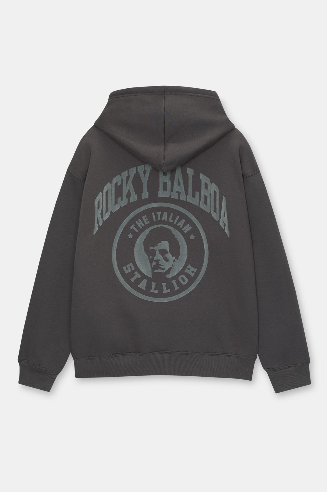 Rocky Balboa Hoodie Zara Rocky Sweatshirt ROCKY BALBOA X H&M 2010