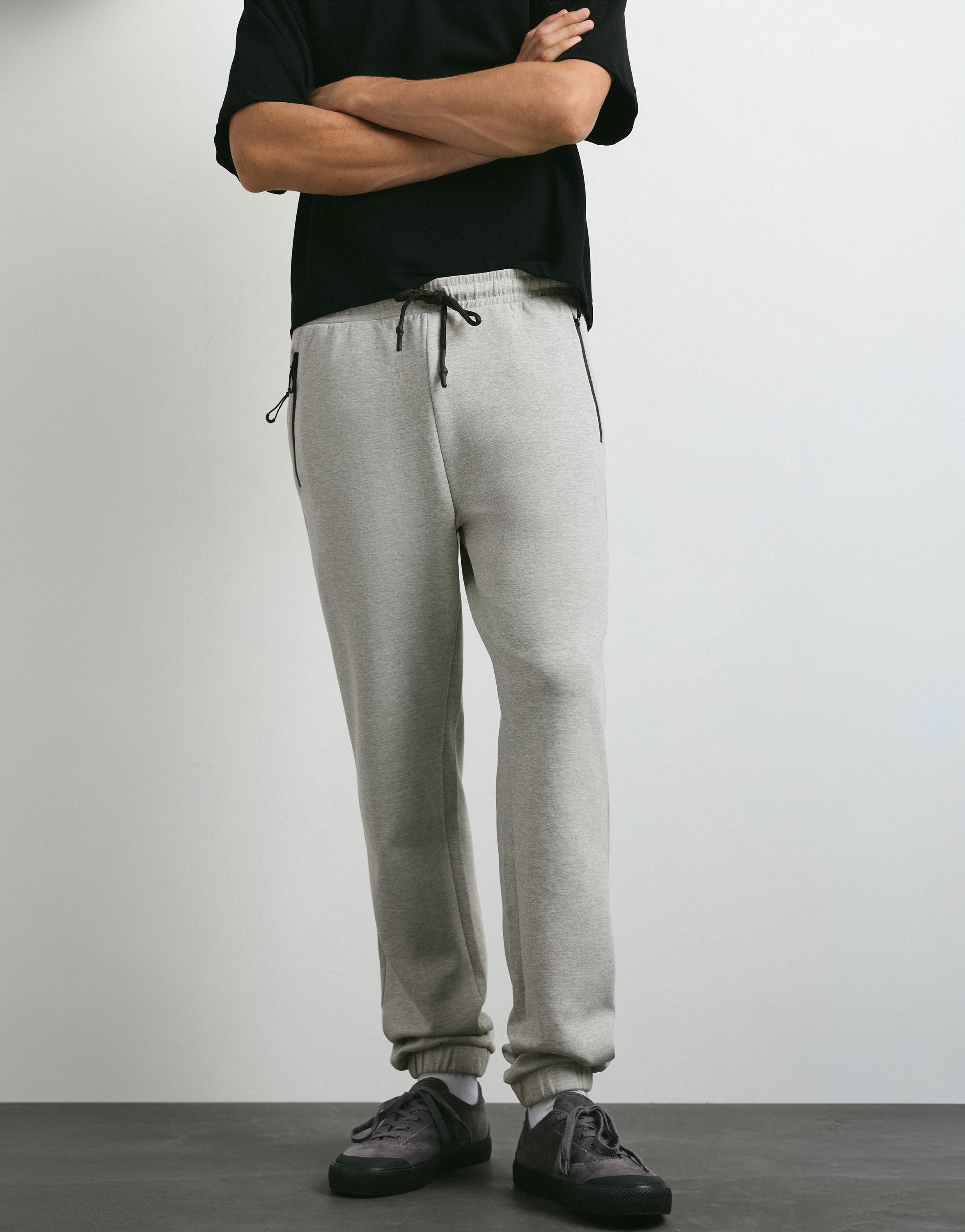 STWD technical joggers — Grey marl