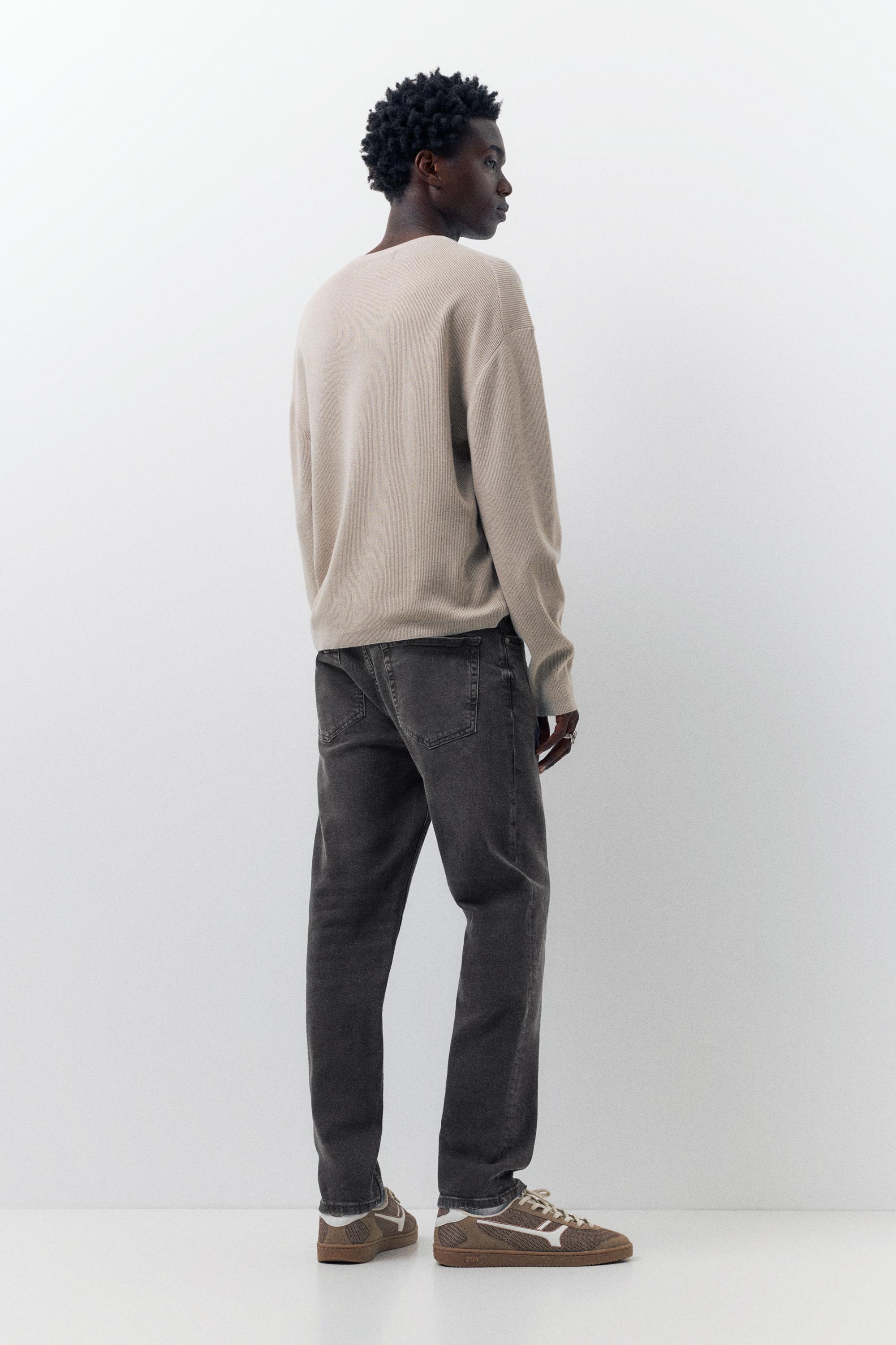 Slim fit jeans — Faded black