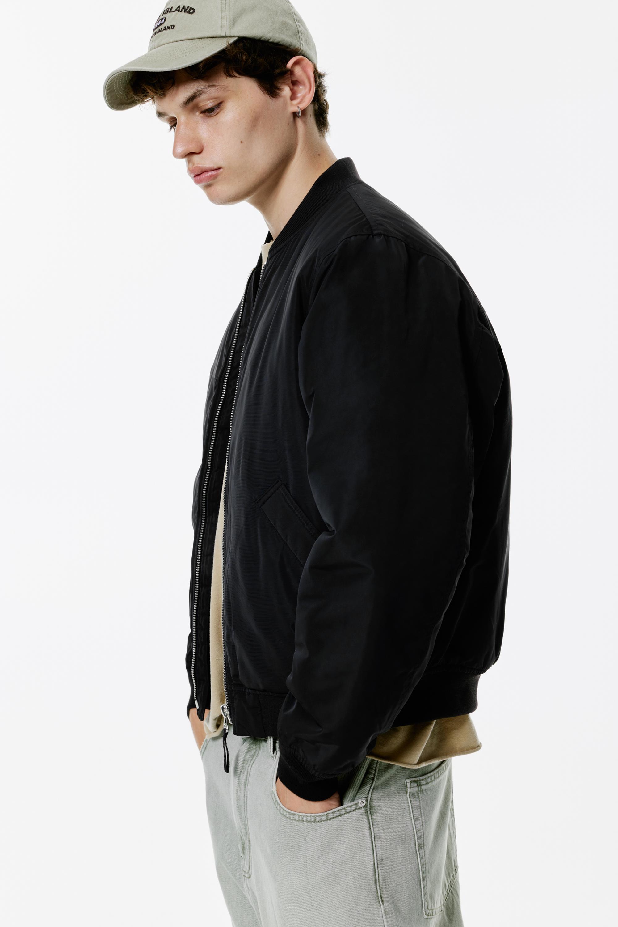 Padded bomber jacket - pull&bear